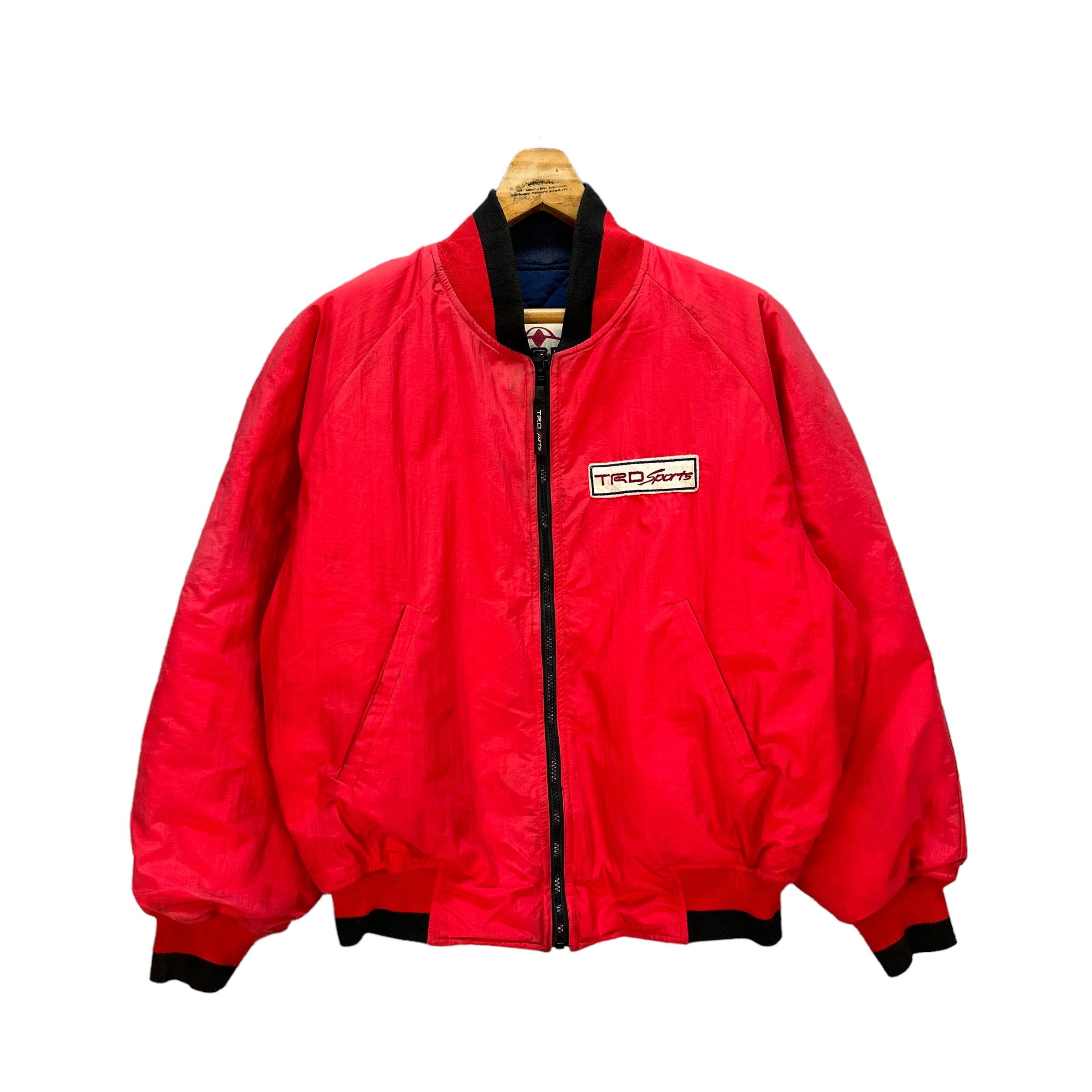 Vintage TRD SPORTS RACING REVERSIBLE JACKET #9048-52 Size US L / EU 52-54 / 3 - 4 Thumbnail