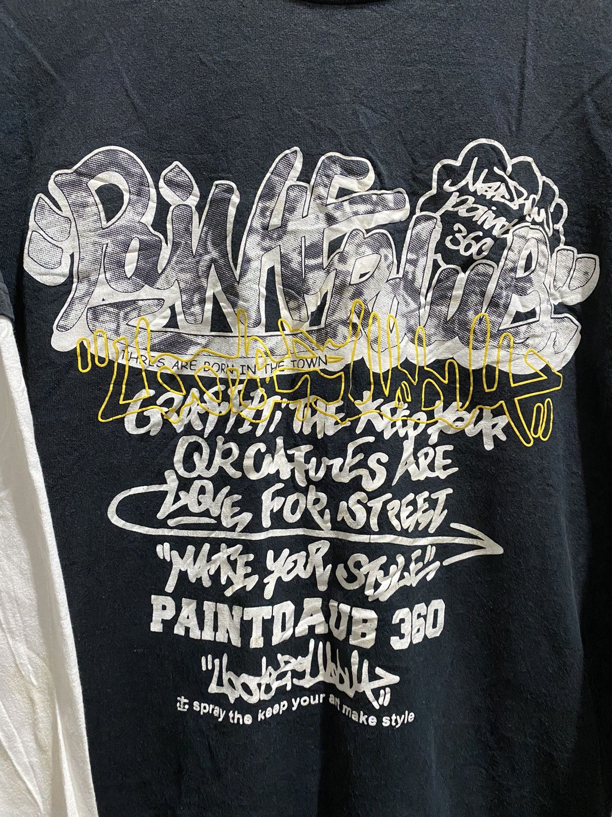 If Six Was Nine × Japanese Brand × Le Grande Bleu (L.G.B.) 2000s Oblo Street Culture Graffiti Poem Double Layers lgb Size US M / EU 48-50 / 2 - 2 Thumbnail