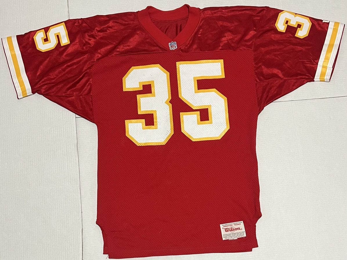 Wilson Vintage 90s Kansas City Chiefs Christian Okoye Wilson Jersey Size US L / EU 52-54 / 3 - 2 Thumbnail