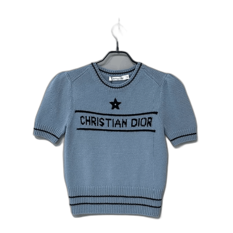 Dior Dior Lucky Star Logo Knit Short Sleeve Size S / US 4 / IT 40 - 1 Thumbnail