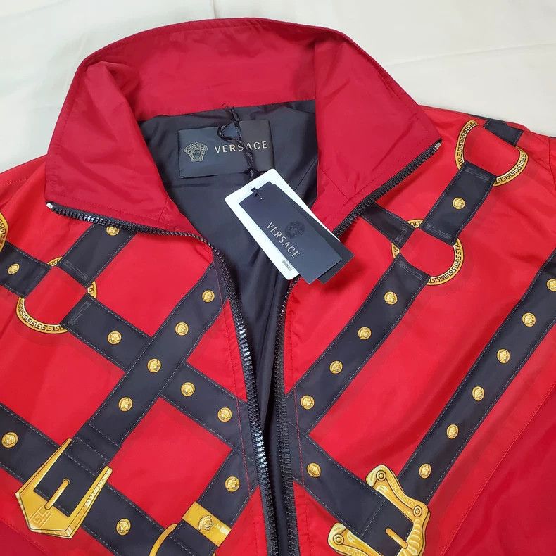 Versace Versace Sporty loose casual jacket jacket top Size US L / EU 52-54 / 3 - 2 Thumbnail