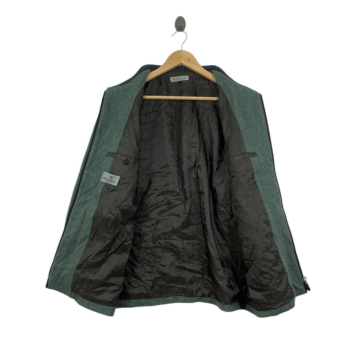 Vintage Vintage ROTARY GROUP Patchwork Boro Herringbone Jacket Heavy Size M / US 6-8 / IT 42-44 - 7 Thumbnail
