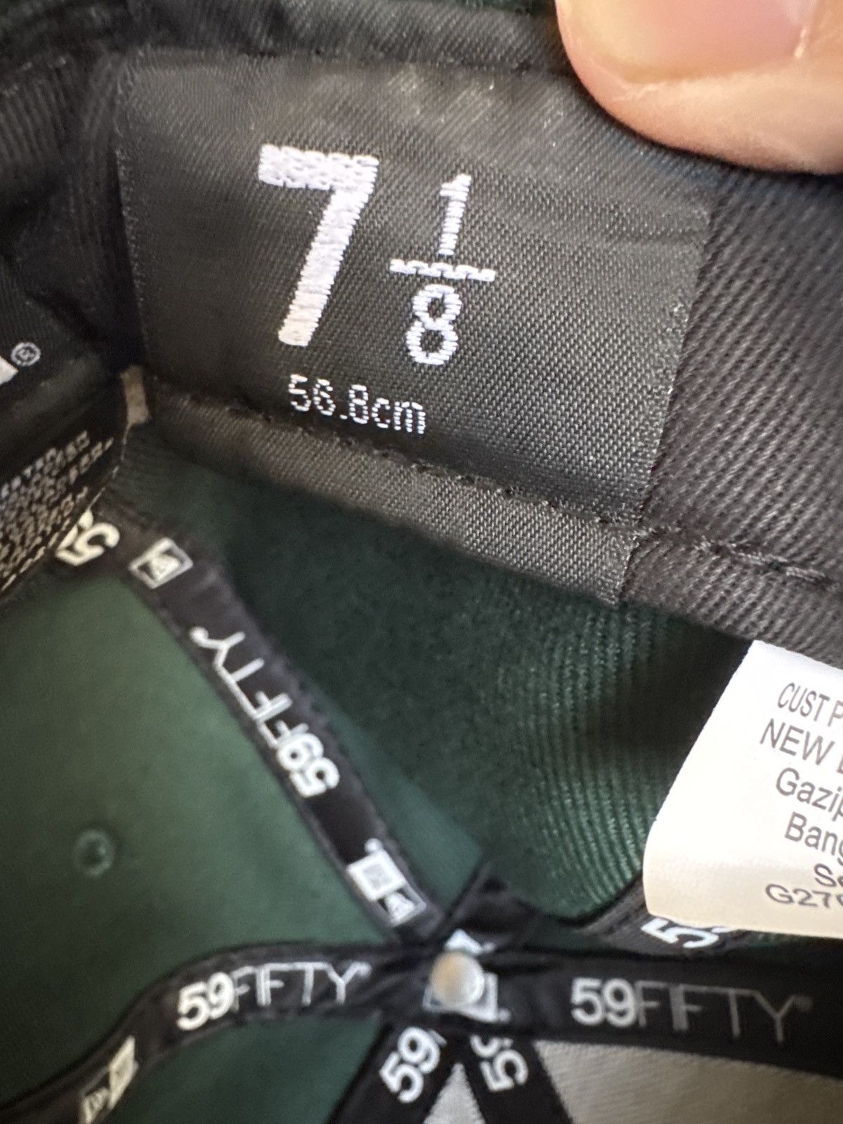 Supreme Supreme undisputed box logo new era fitted cap 7 1/8 Size ONE SIZE - 8 Thumbnail