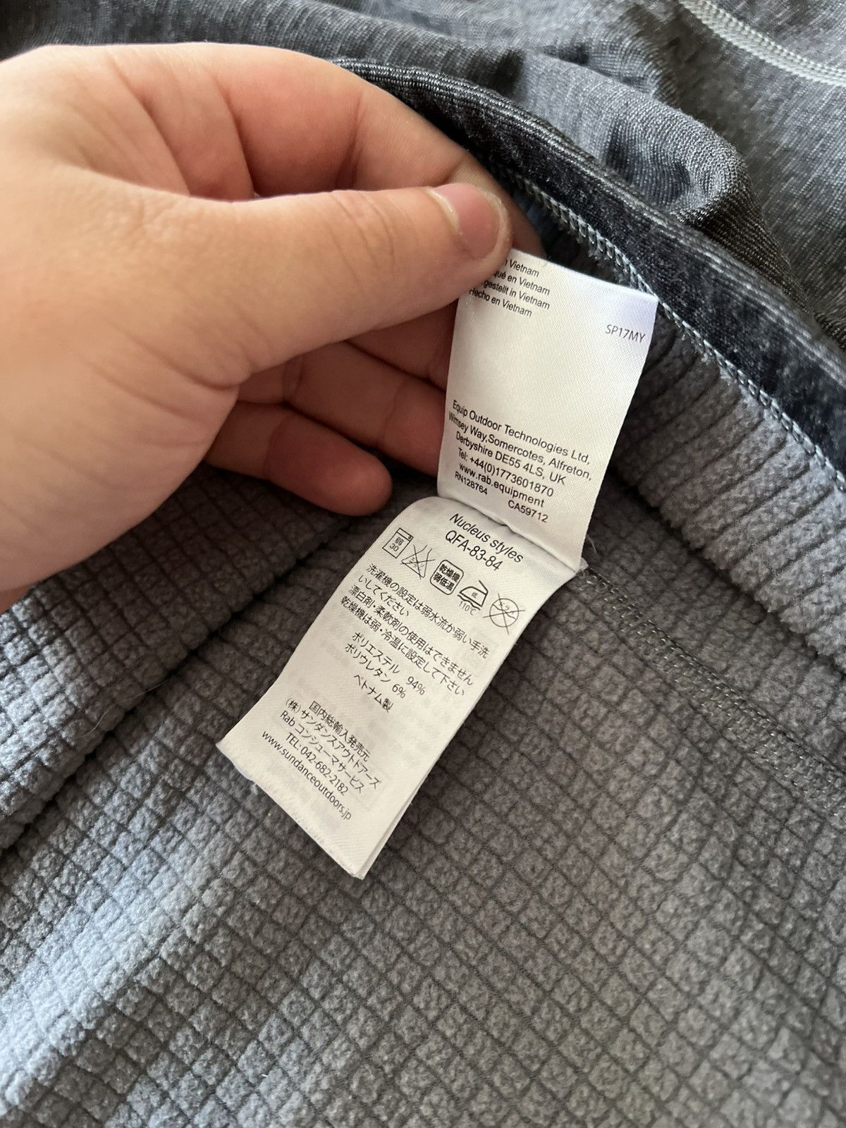Rab Rab Fleece Nucleus Pull-On Pullover Jacket Size US XXL / EU 58 / 5 - 9 Thumbnail