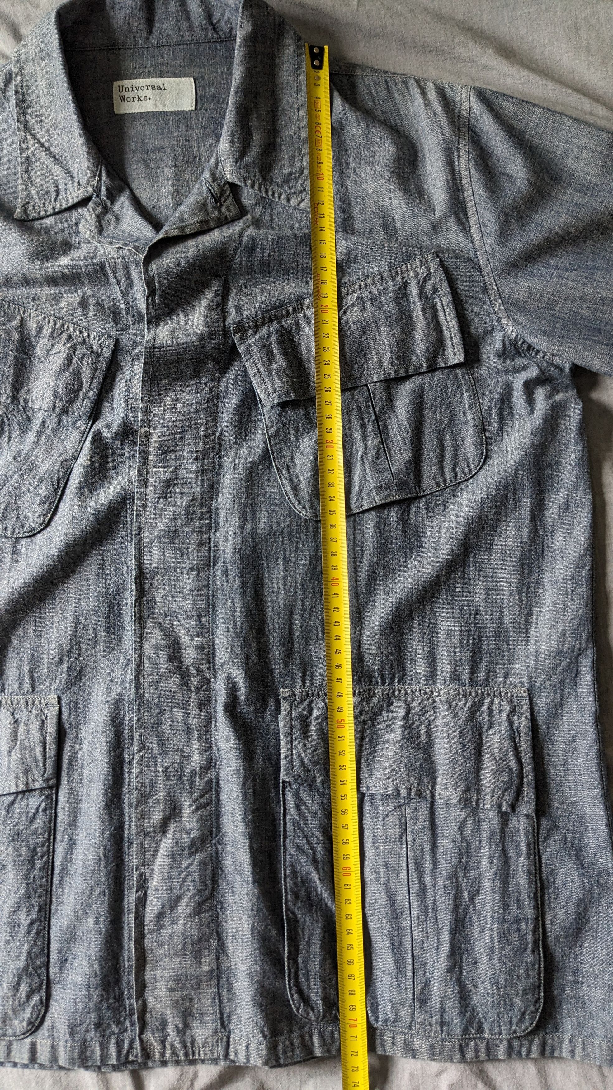 Universal Works Universal Works Chambray Jungle shirt Size US S / EU 44-46 / 1 - 9 Thumbnail
