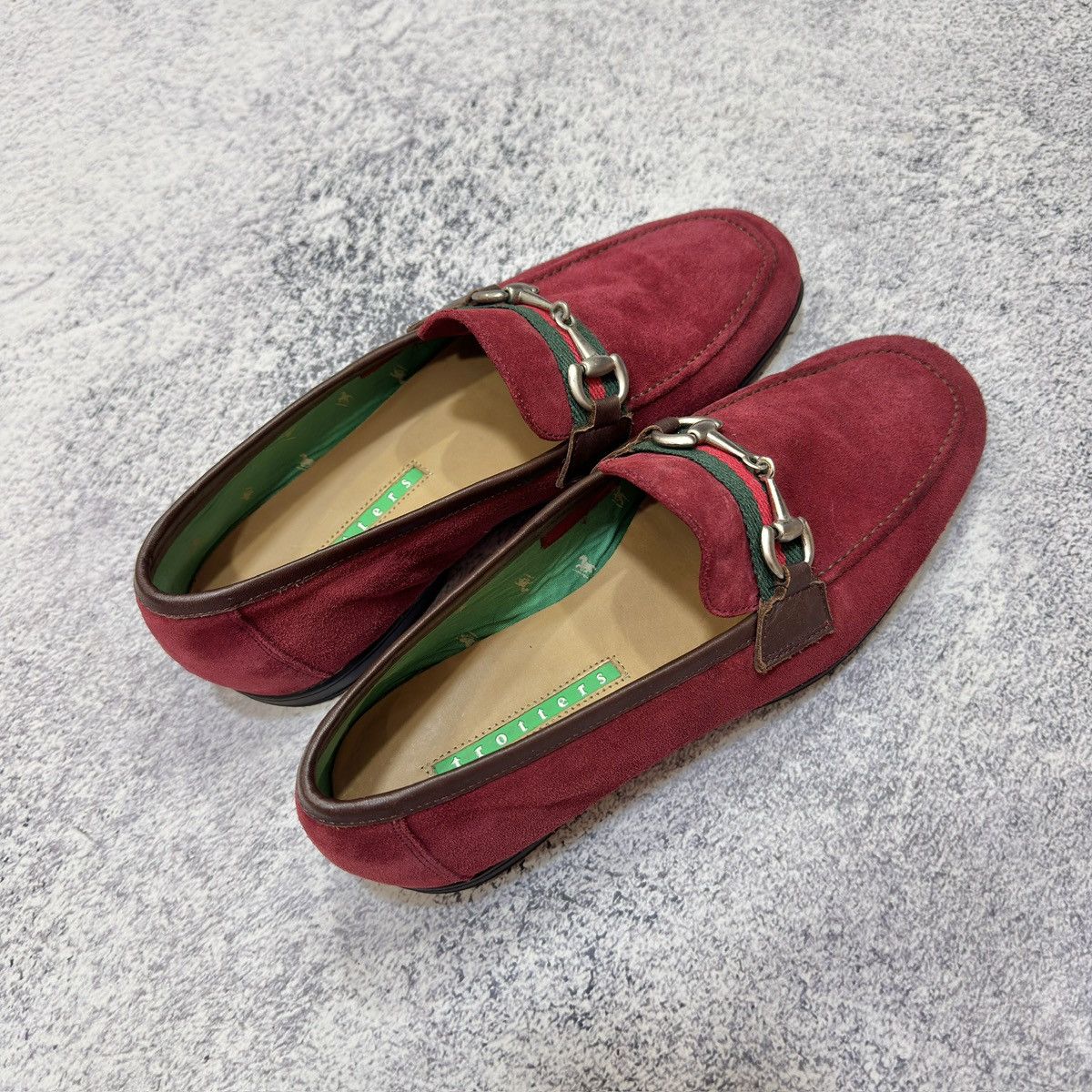 Other Trotters Horsebit Suede Lofers US9 UK8 EU42 27cm Size US 9 / EU 42 - 13 Thumbnail
