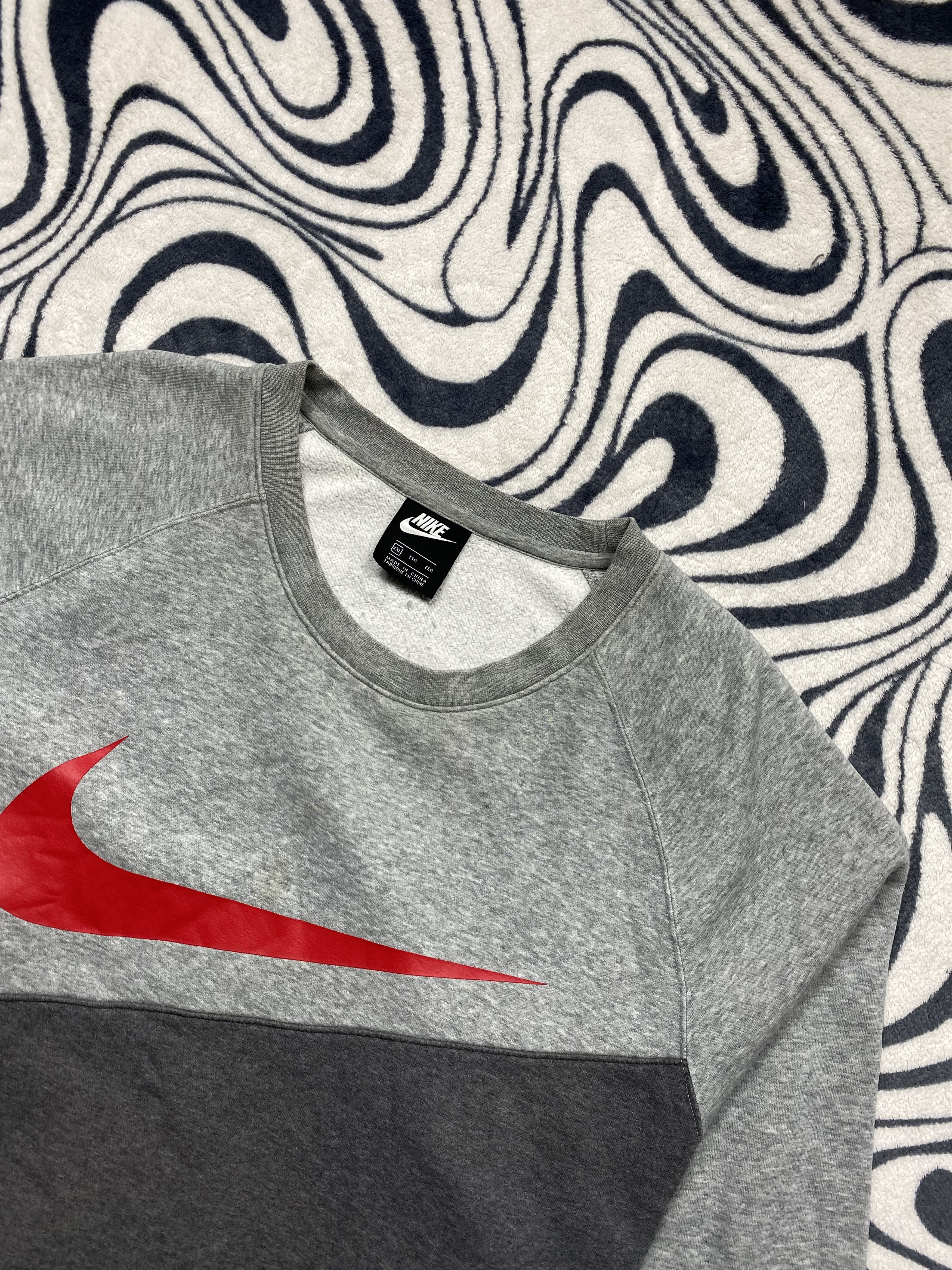 Nike Nike Big Swoosh Mens Sweatshirt Size US XXL / EU 58 / 5 - 2 Thumbnail