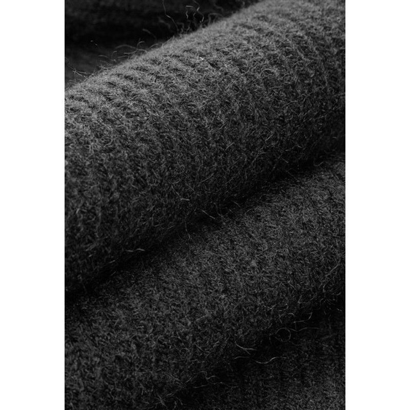 Other Commense Black Solid Open-Front Shrug Long Sleeve Sweater Size S / US 4 / IT 40 - 2 Thumbnail