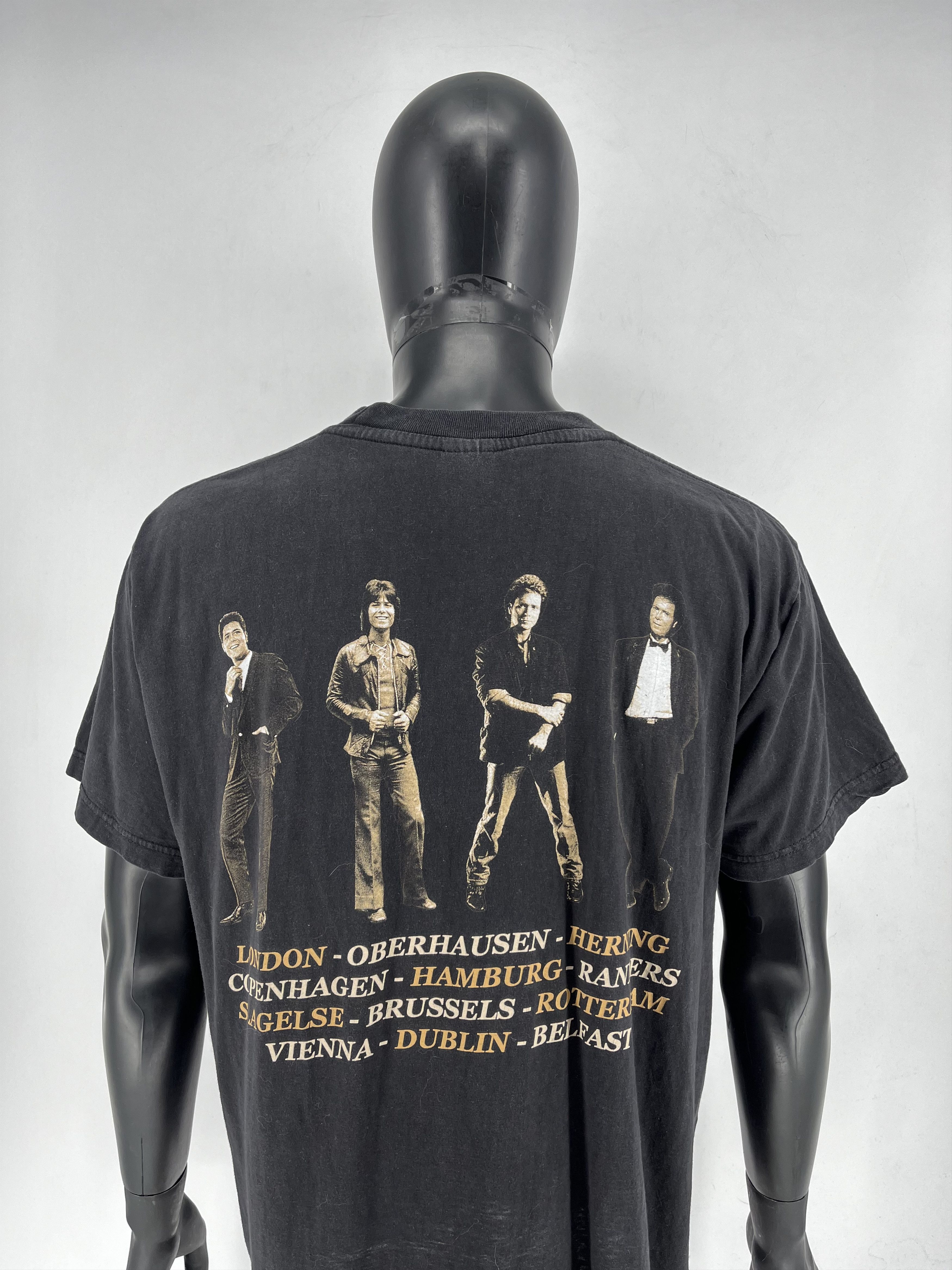 Band Tees × Vintage Vintage Cliff Richard T Shirt Australia NZ Anniversary 1998 Size US L / EU 52-54 / 3 - 10 Thumbnail