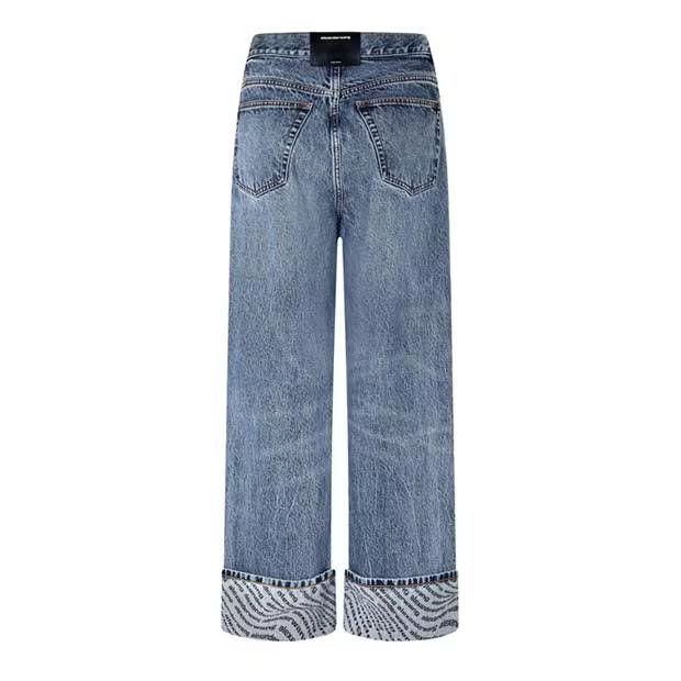 Alexander Wang o1g2r1mq0824 Jean in Denim Blue Size 29" - 2 Thumbnail