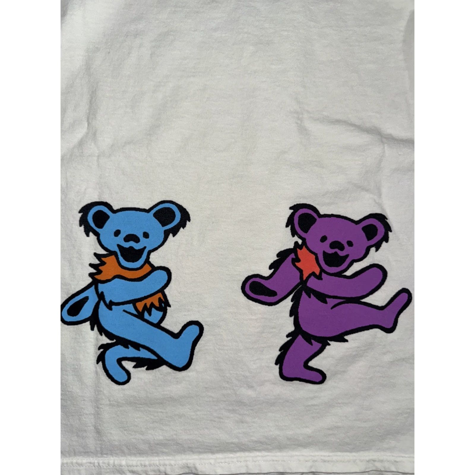 Vintage VINTAGE Grateful Dead Long Sleeve T-Shirt White M Mens Dancing Bears 19x26 Psychedelic Rock VTG Size US M / EU 48-50 / 2 - 5 Thumbnail
