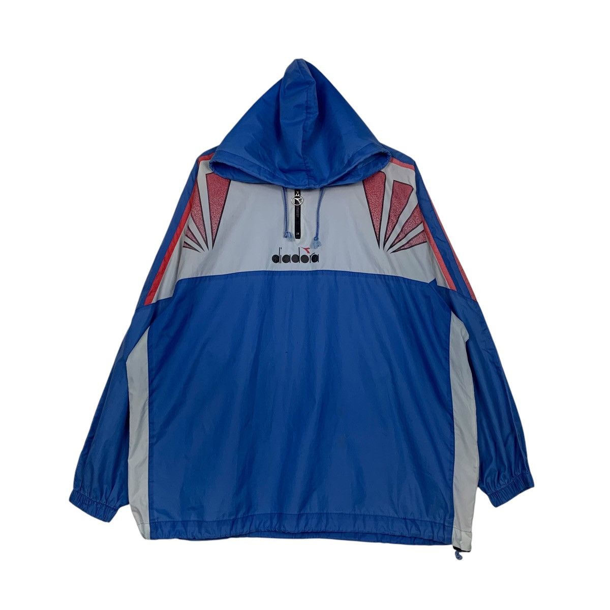 Diadora 90’s DIADORA Big Logo Half Zip Pullover Jacket #2812-C127 Size US L / EU 52-54 / 3 - 1 Thumbnail
