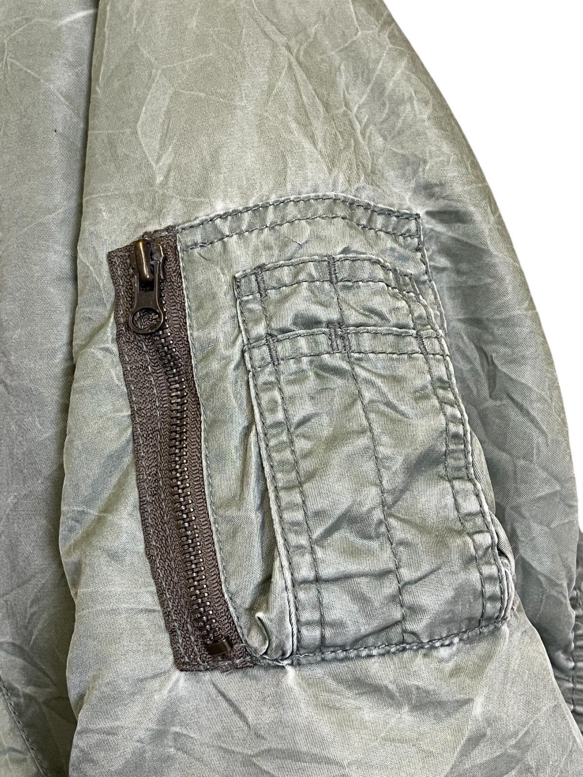 Japanese Brand VINTAGE JAPANESE BRAND SPINASH BOMBER JACKET Size US L / EU 52-54 / 3 - 6 Thumbnail