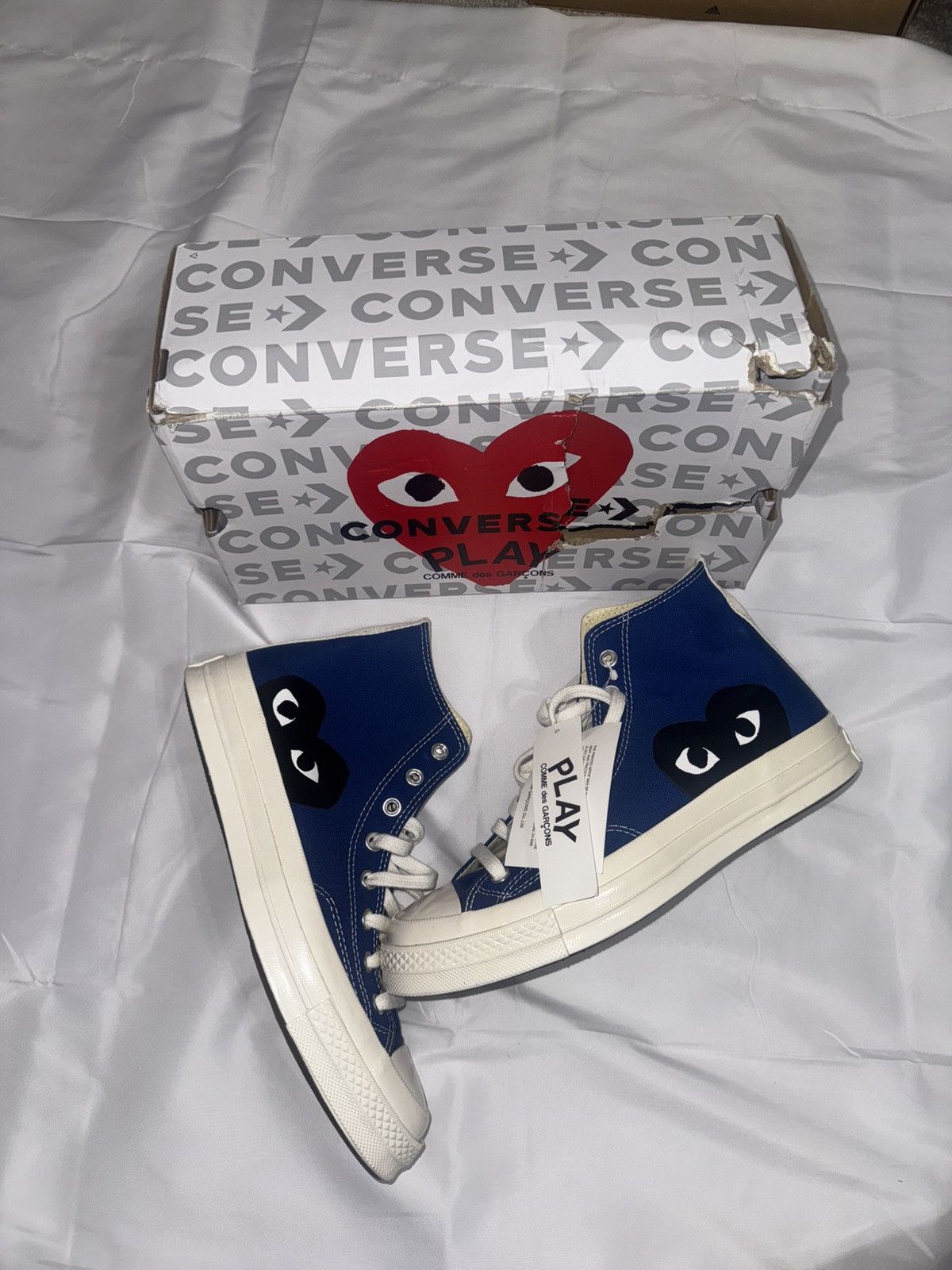 Comme des Garcons Commes de garcon Converse Chuck Taylor High Size US 9 / EU 42 - 1 Thumbnail