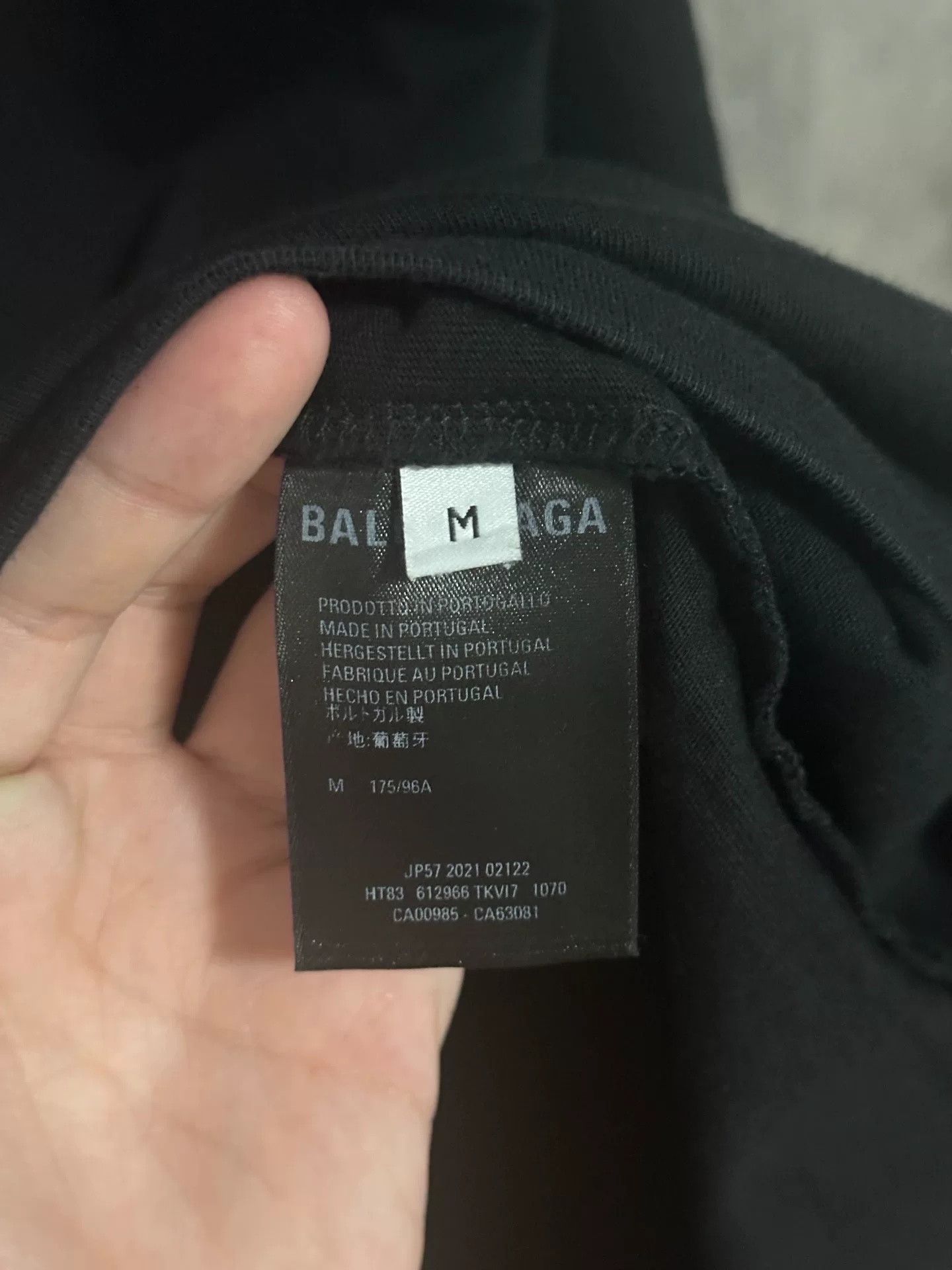 Balenciaga Balenciaga Double B Mosaic Short Sleeve T-Shirt Size US M / EU 48-50 / 2 - 3 Thumbnail
