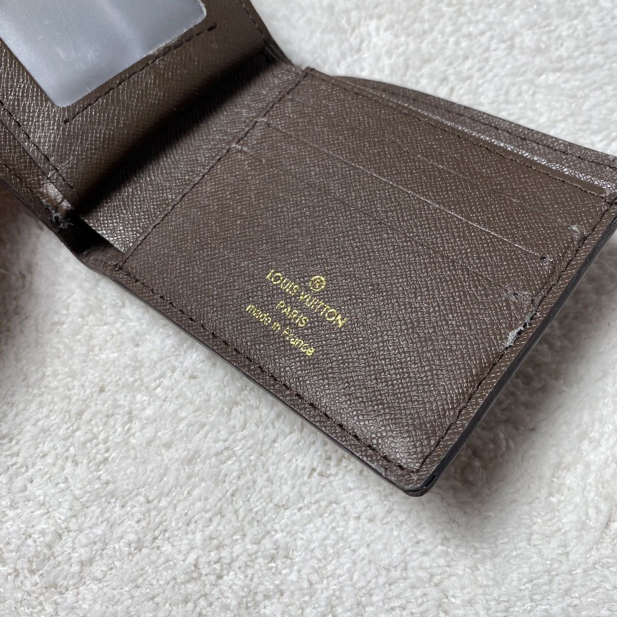 Louis Vuitton Leather Wallet Louis Buitton canvas Size ONE SIZE - 4 Thumbnail