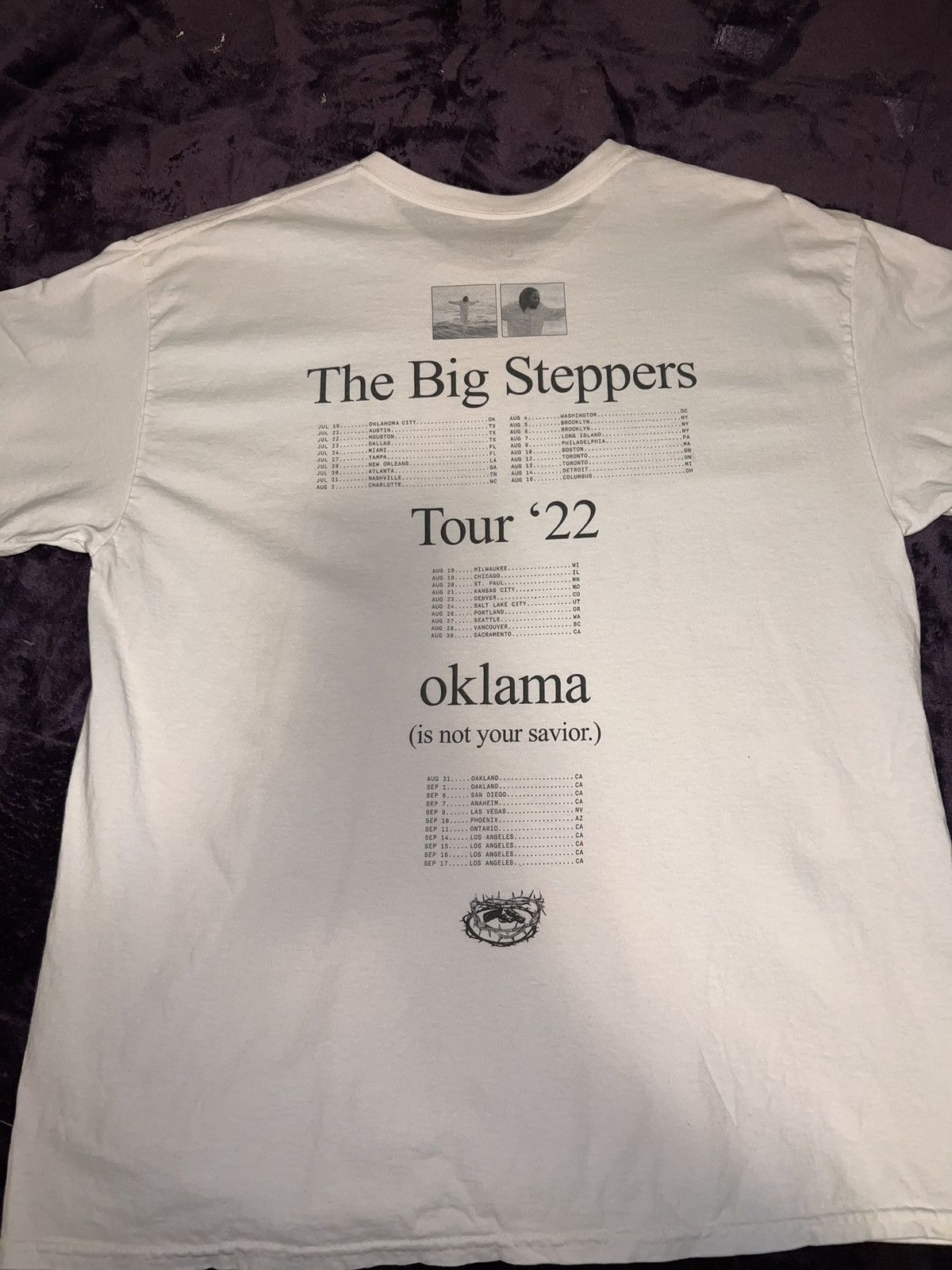 Kendrick Lamar Kendrick Lamar Are You Happy For Me ? Tour tee Size US L / EU 52-54 / 3 - 4 Thumbnail
