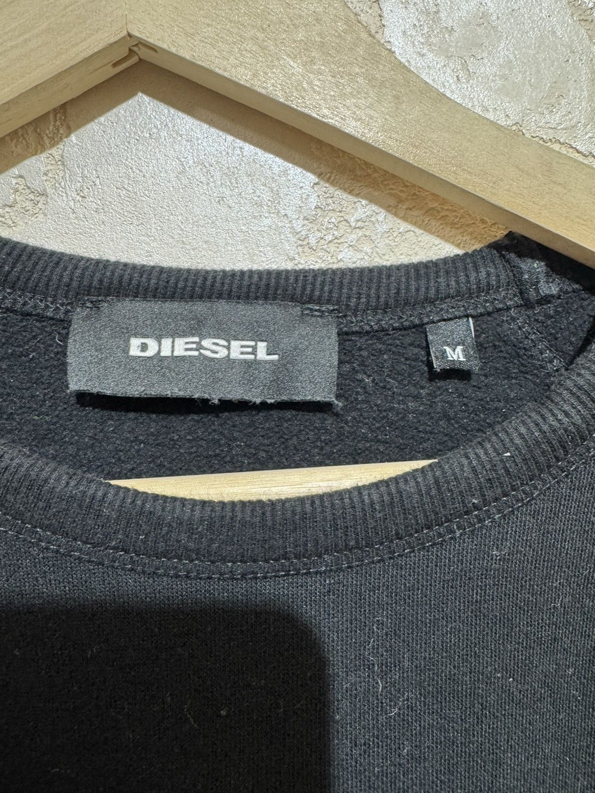 Diesel Vintage Diesel Pull Over SweatShirt Only The Brave Men's Size US M / EU 48-50 / 2 - 9 Thumbnail