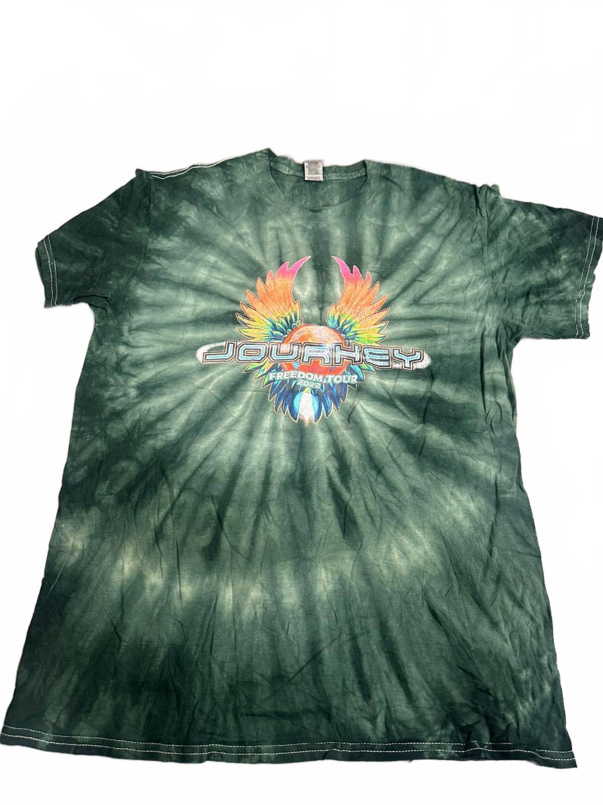 Gildan Journey Freedom Tour 2022 Tie-Dye T-Shirt Size US L / EU 52-54 / 3 - 1 Thumbnail