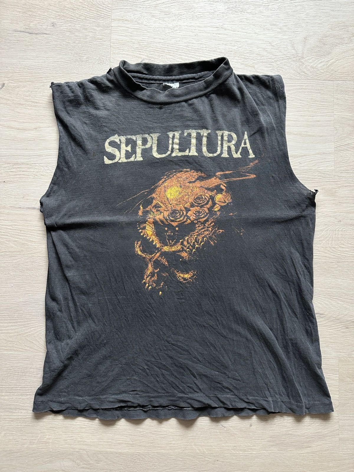 Sepultura 1989 beneath the remains original t shirt