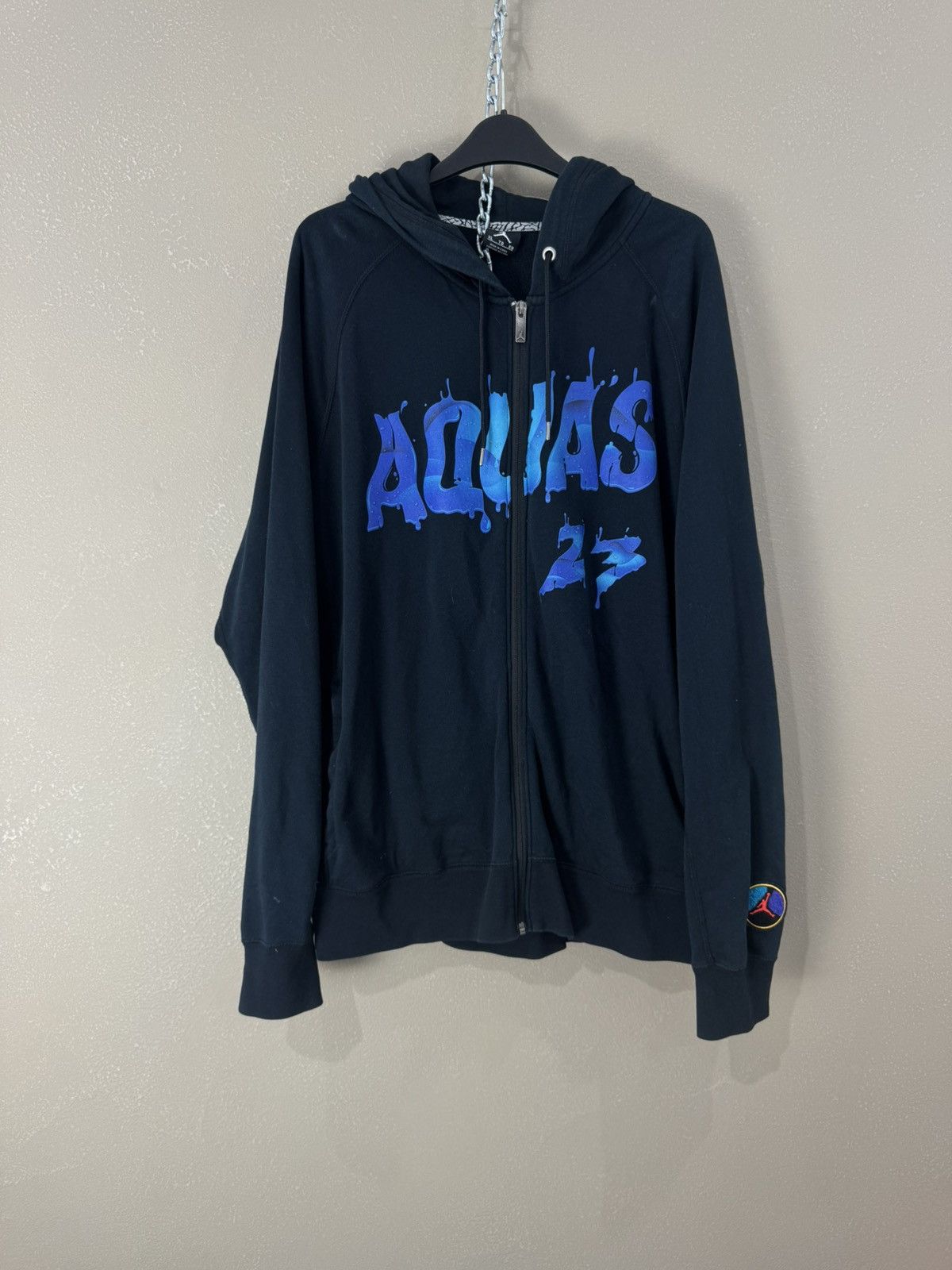Jordan Brand Retro Jordan 23 Aqua Zip Up rare Hoodie Size US XL / EU 56 / 4 - 1 Thumbnail