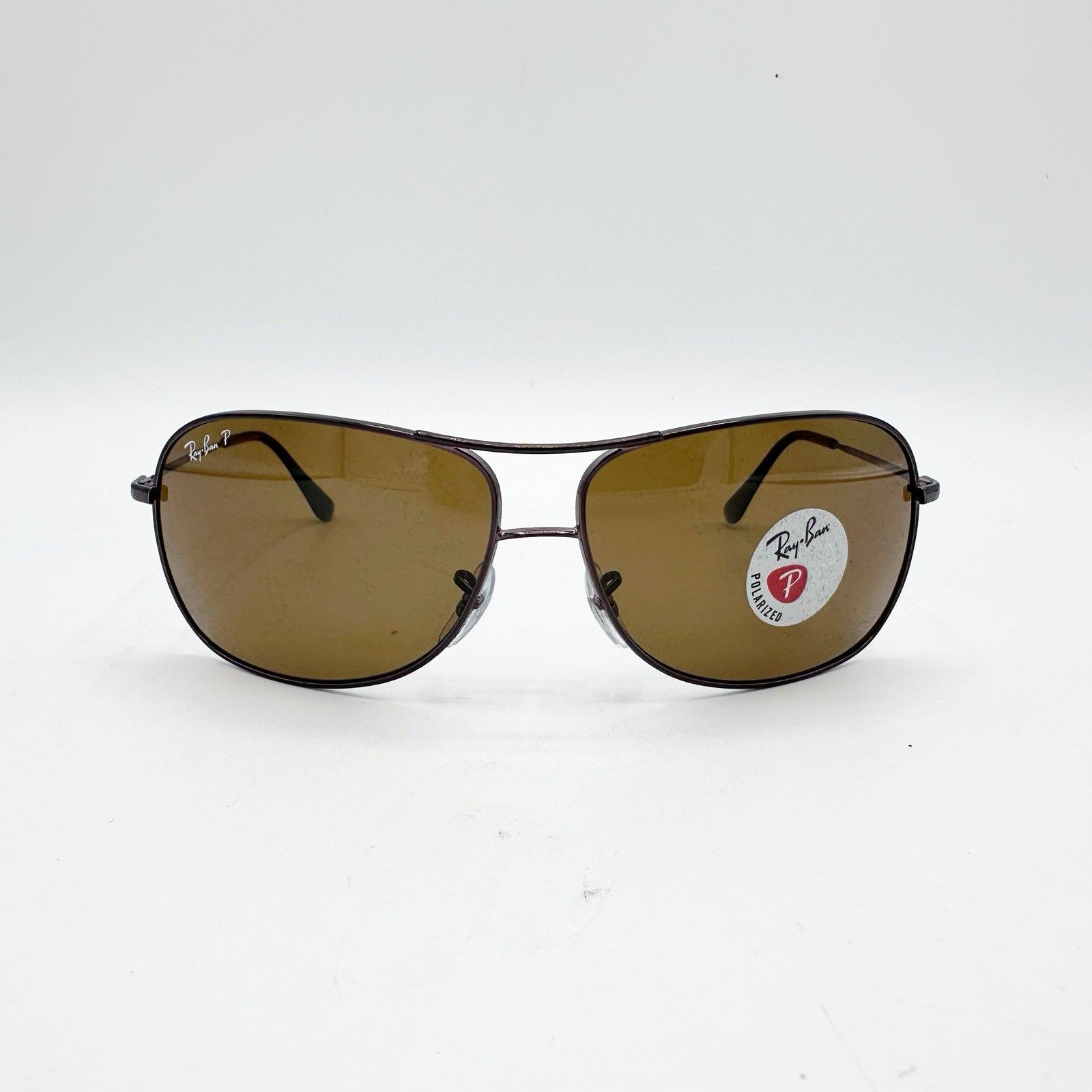 RayBan NEW RAY BAN Bronze Aviator POLARIZED Brown lens Sunglass Size ONE SIZE - 3 Thumbnail