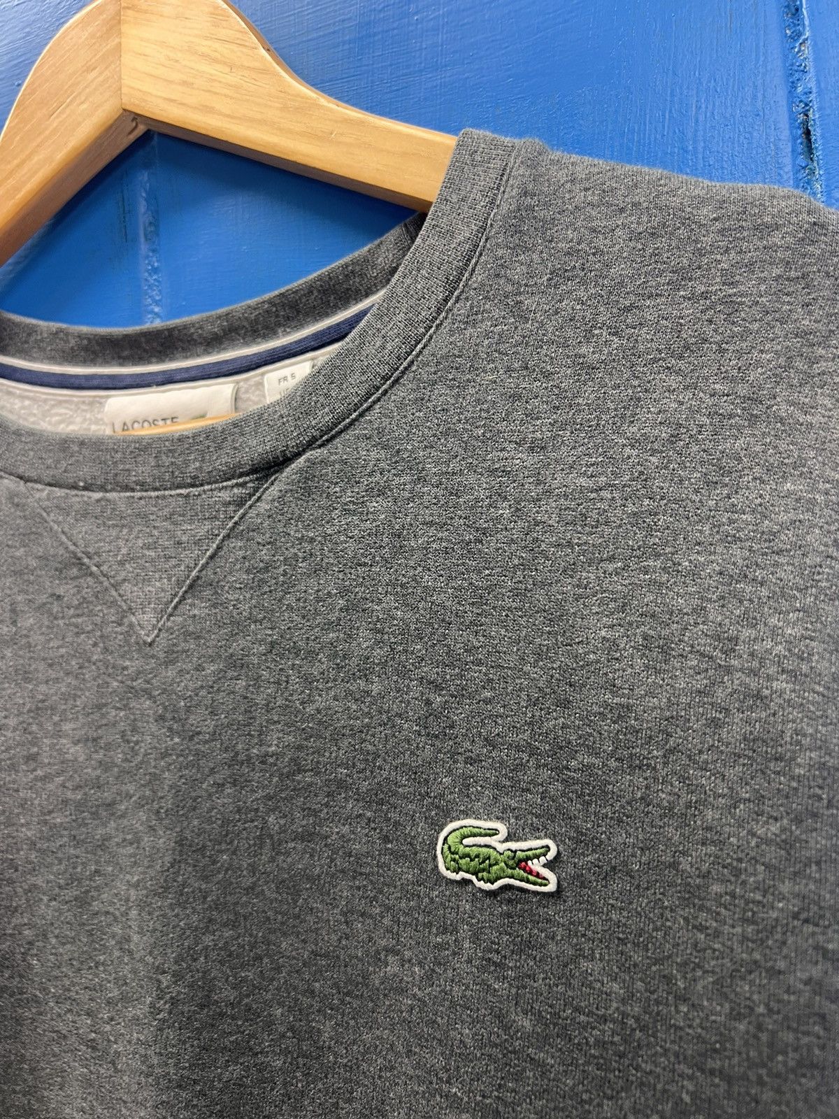 Lacoste × Vintage Lacoste Sweatshirt Vintage Y2K Size US L / EU 52-54 / 3 - 3 Thumbnail