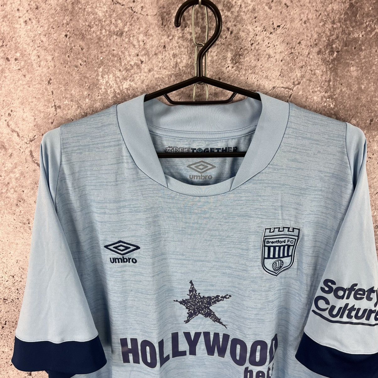 Umbro Brentford FC 2022/2023 Away Soccer Jersey Size XXL Size US XXL / EU 58 / 5 - 2 Thumbnail