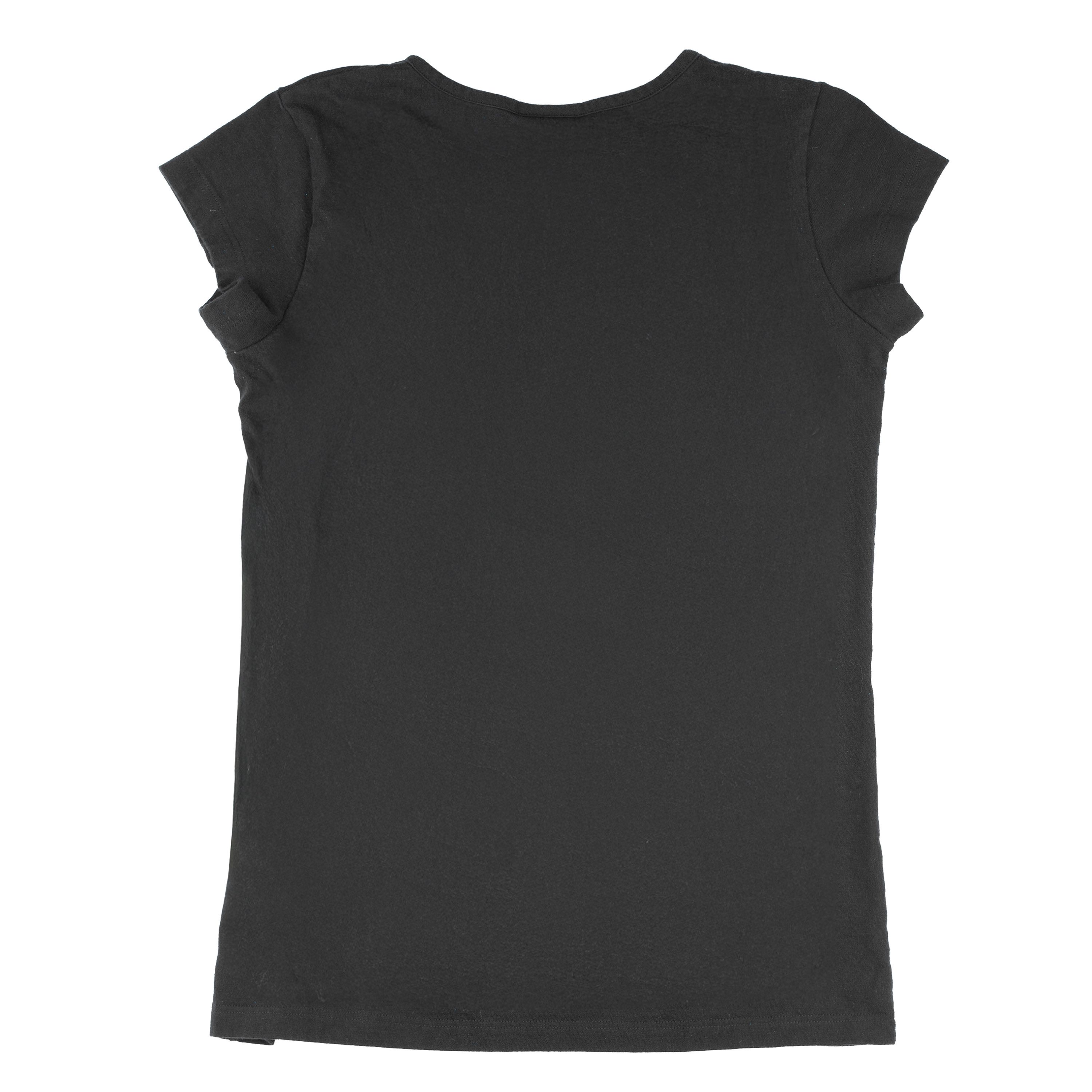 Just Cavalli Just Cavalli Vintage Black Cross Gothic Top Size S / US 4 / IT 40 - 4 Thumbnail