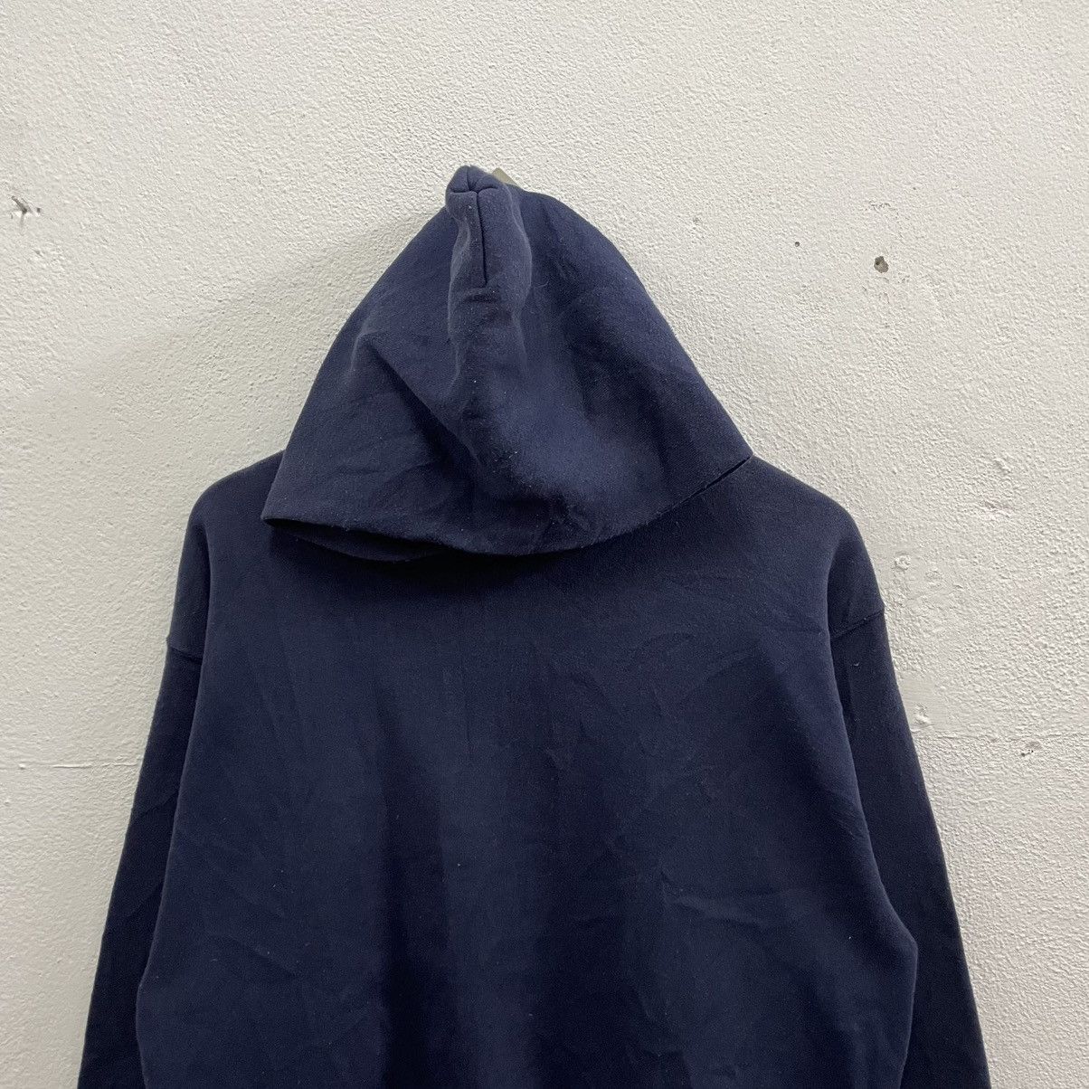 Tultex 🔥Vintage 90s Tultex Plain Minimalist Pullover Sweater Hoodie Size US M / EU 48-50 / 2 - 4 Thumbnail