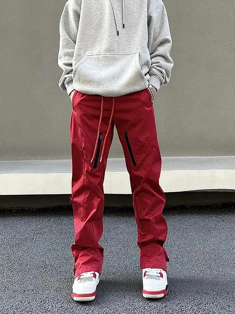 Japanese Brand × Vintage Straight side zipper buckle casual pants Size US 32 / EU 48 - 2 Thumbnail