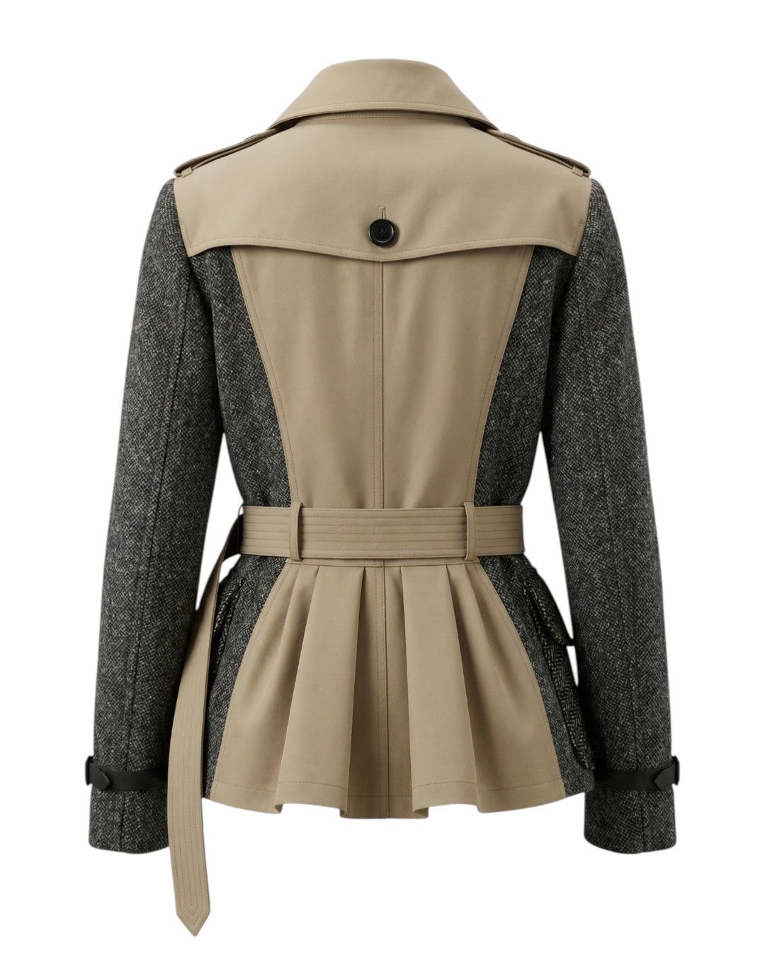 Burberry Prorsum F/W 2012 RUNWAY PRORSUM BELTED JACKET Size S / US 4 / IT 40 - 3 Thumbnail