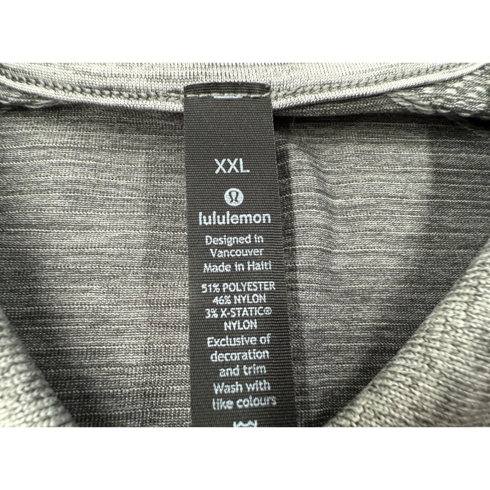 Lululemon Lululemon Mens 2XL XXL Gray Evolution Polo Performance Active Work Golf Shirt Short Sleeve Casual Modern Preppy Sport Beach Classic Colorful Golf Size US XXL / EU 58 / 5 - 2 Thumbnail