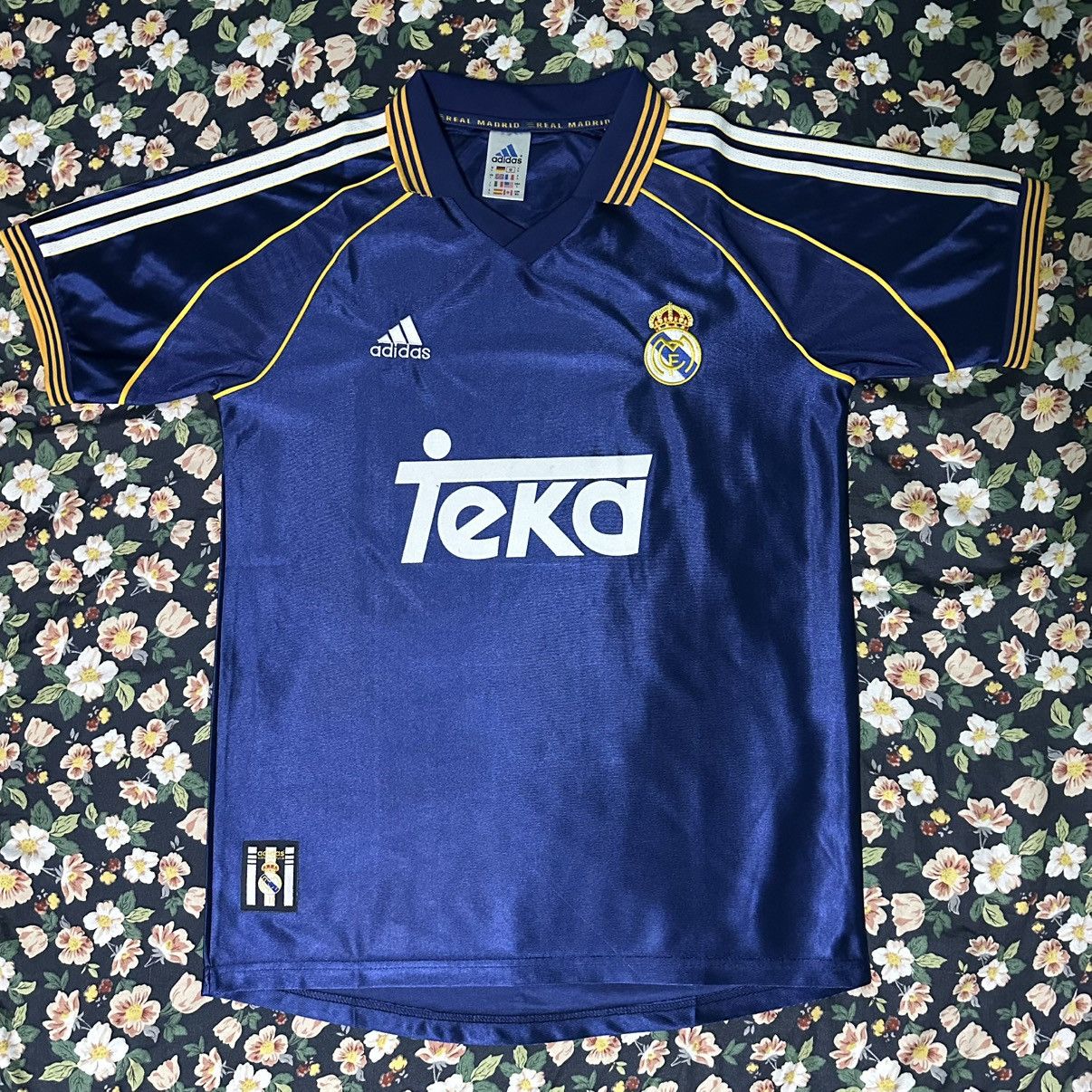 98-99 adidas REAL MADRID 3rdユニフォーム ポルトガル 98-99 adidas REAL MADRID 3rdユニフォーム ポルトガル Real