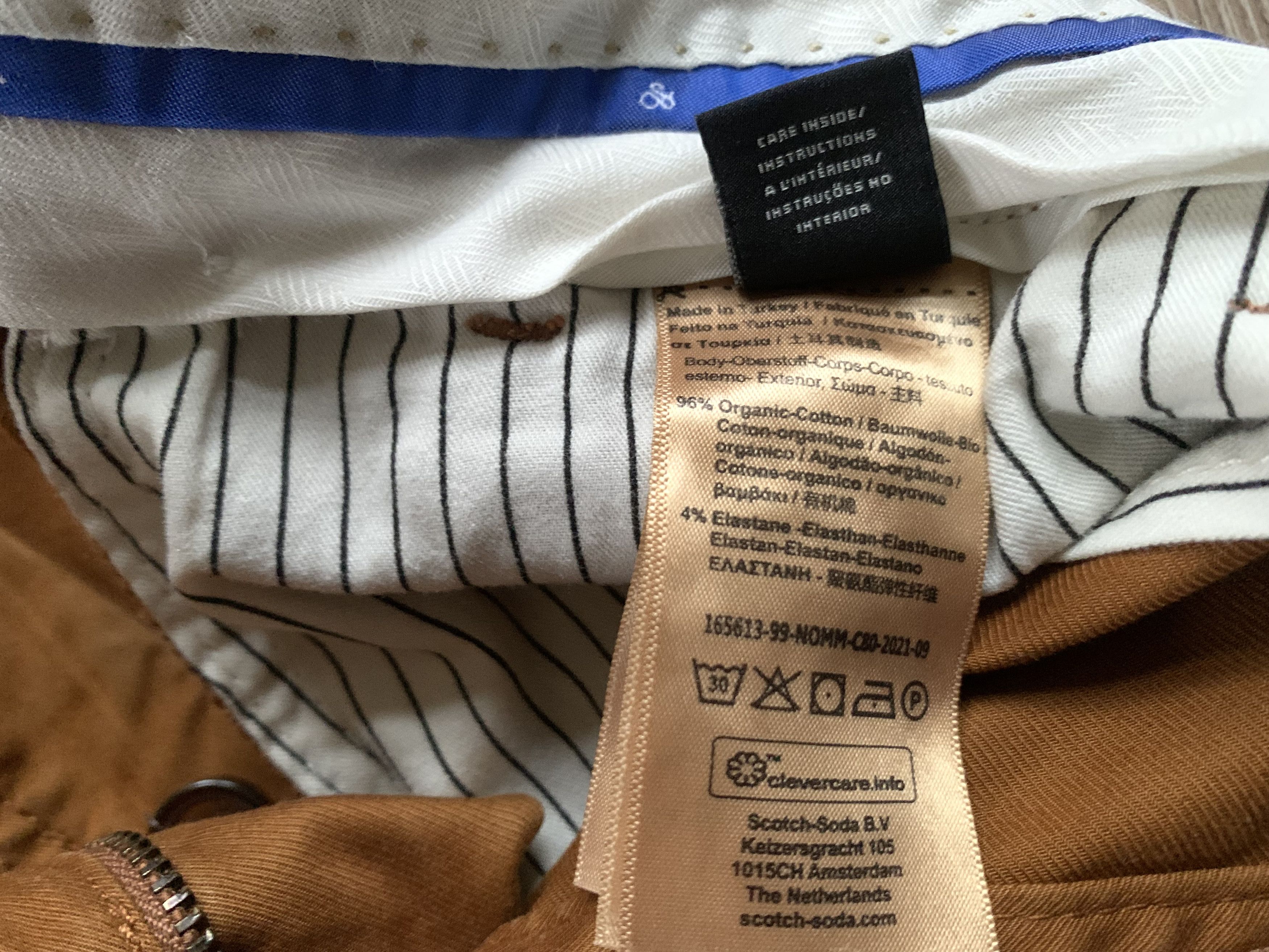 Scotch & Soda Scotch & Soda Cotton Chino Pants Size US 34 / EU 50 - 9 Thumbnail