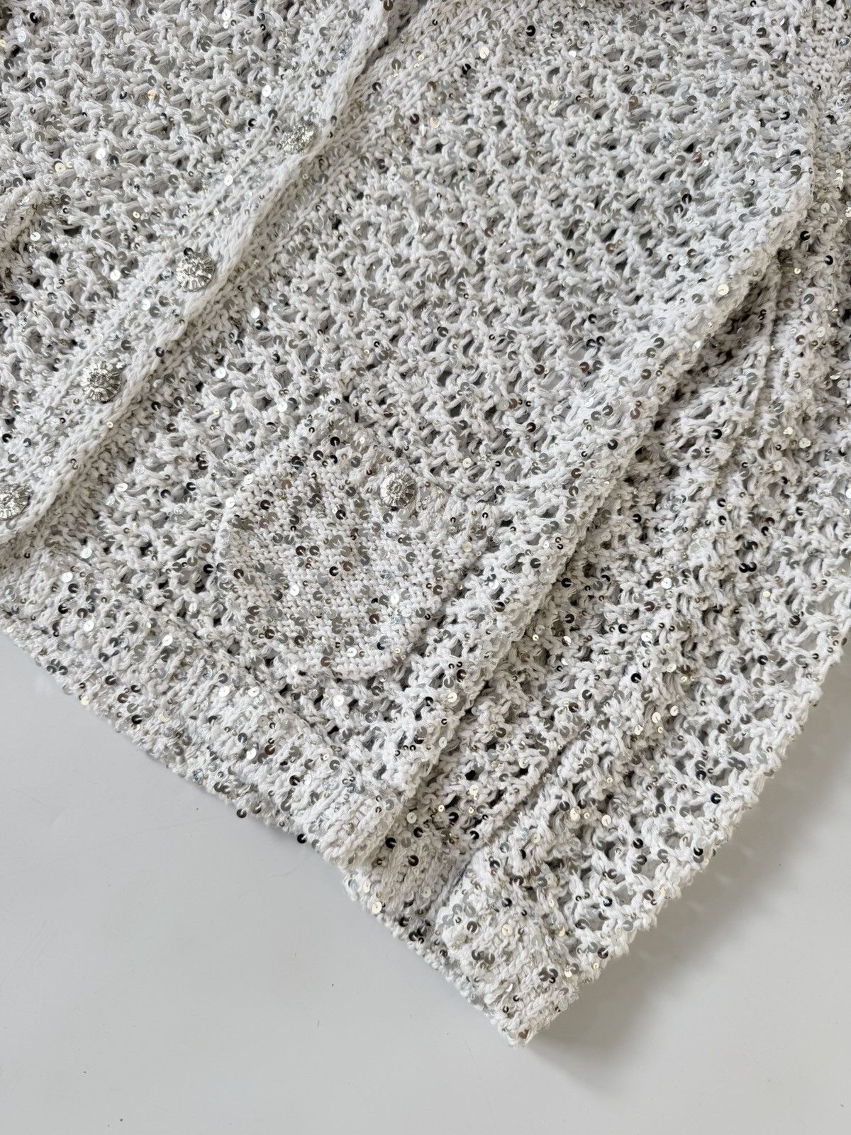Chanel Chanel Cotton Cardigan 2023 Collection Size XXS / US 00 / IT 34 - 5 Thumbnail