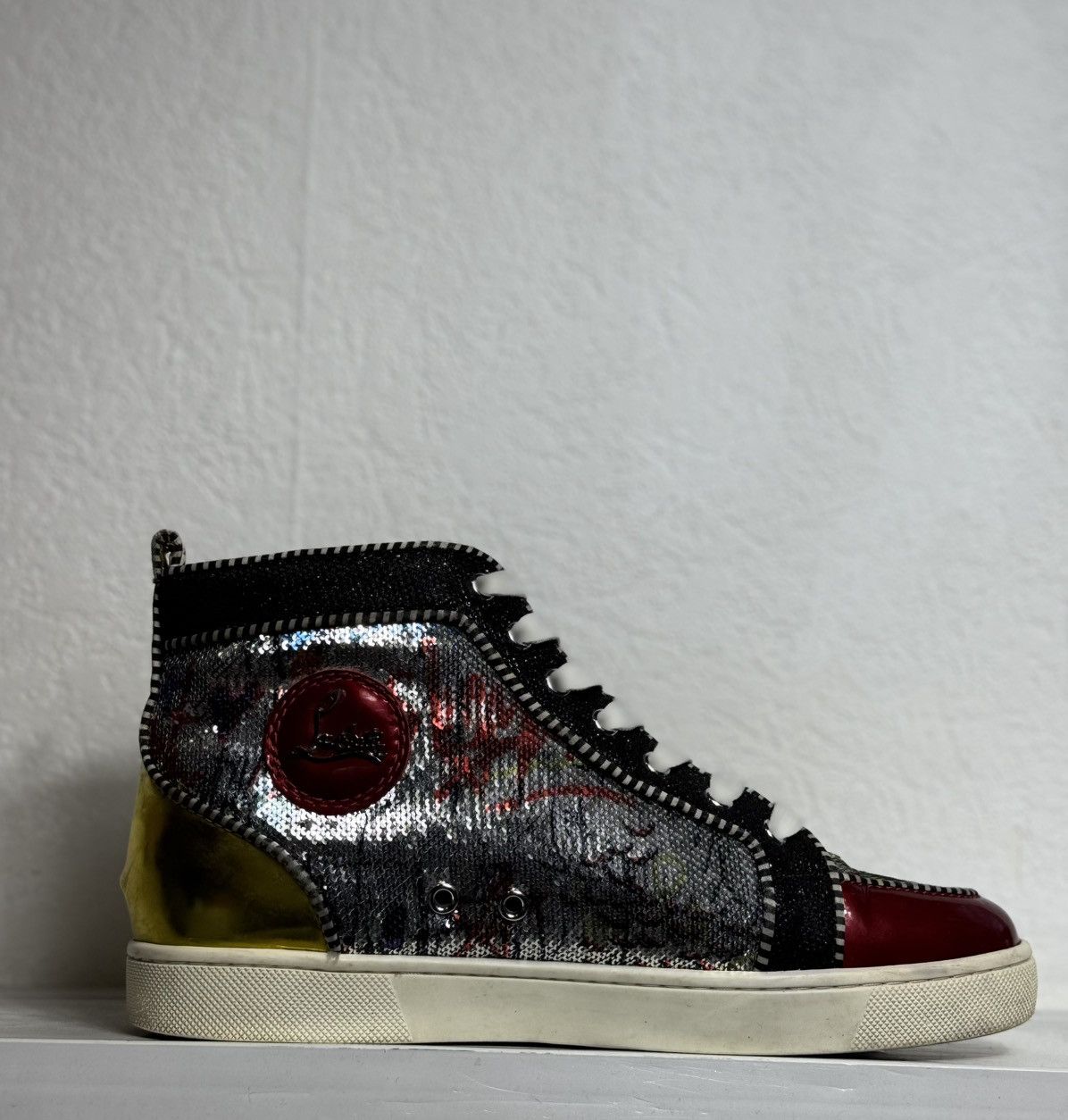 Christian Louboutin Christian Louboutin Graffiti Sequin High Sneakers Size 41 Size US 8 / EU 41 - 11 Thumbnail