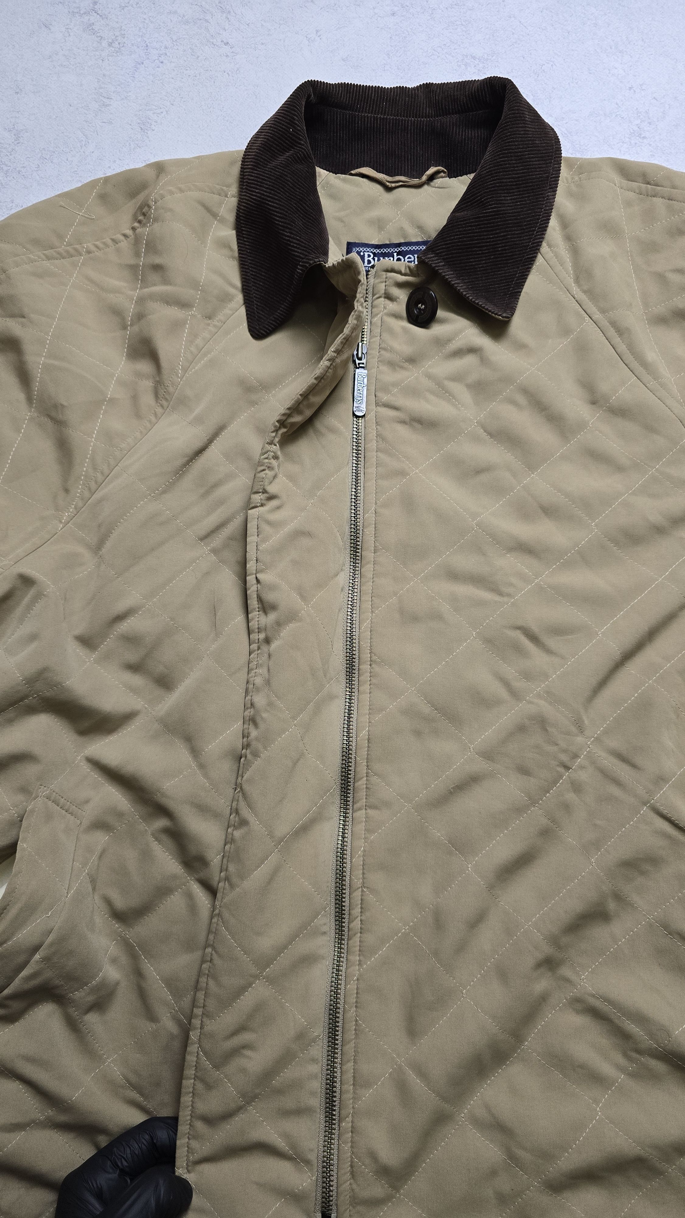Burberry Vintage Burberrys London Women' Quilted Jacket Trench Coat Size L / US 10 / IT 46 - 18 Thumbnail