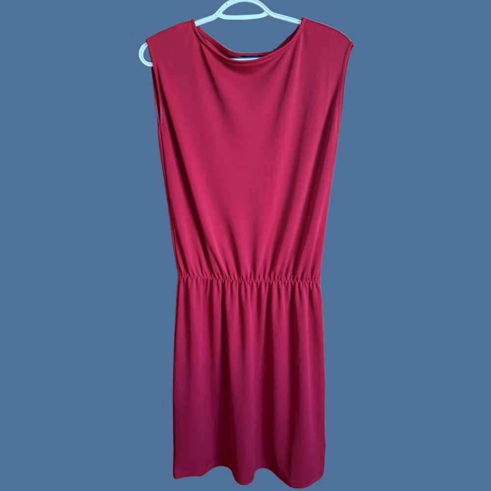 talbots christmas dresses Talbots VINTAGE? No. New Talbots Women's Red Dress Petite S Midi Dress  Christmas Party Cocktail Crew Neck Sleeveless Knee Length Rubric: Never  include N/A