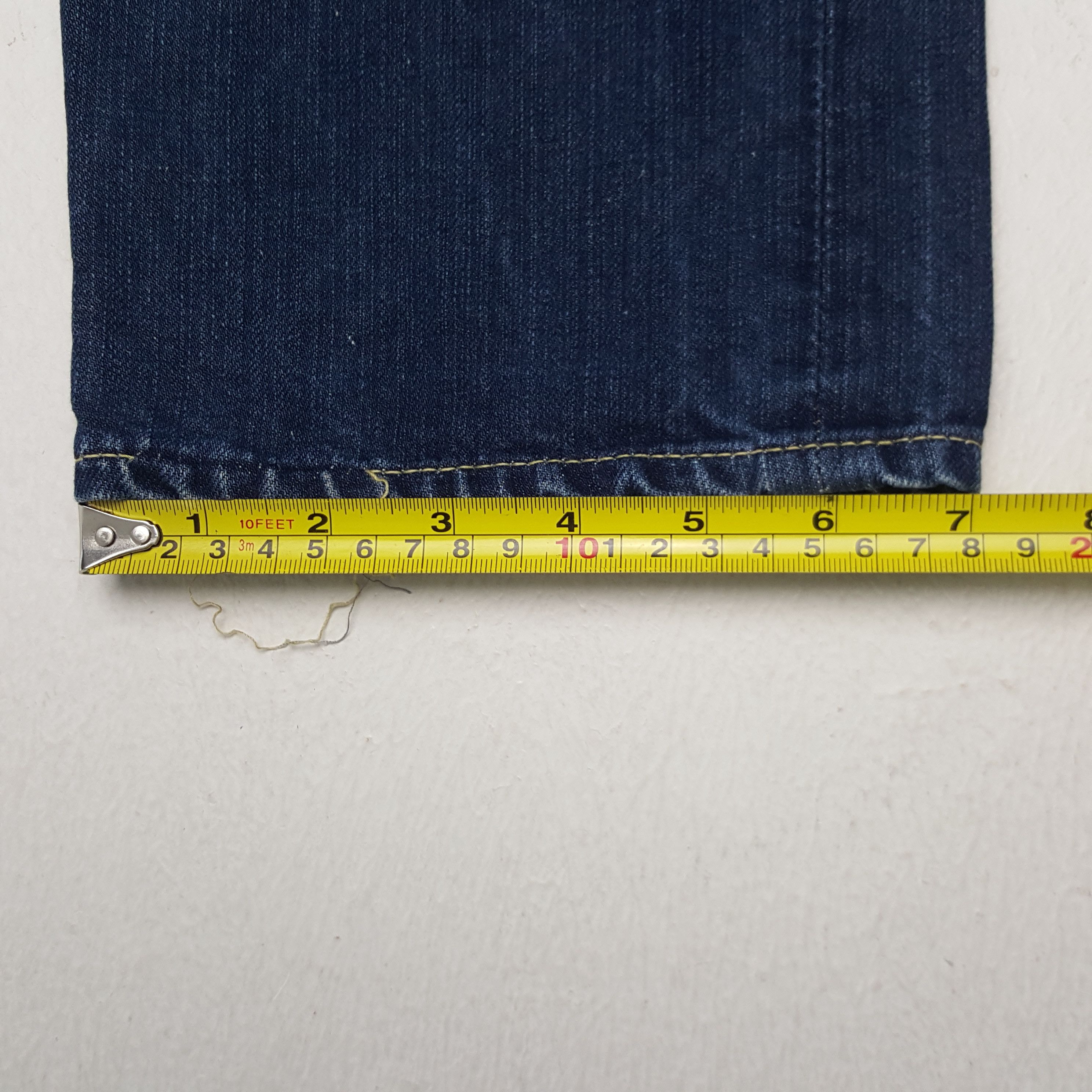 Stussy × Vintage Vintage Stussy Japan Custom Art Logo Denim Jeans Size US 27 - 11 Thumbnail