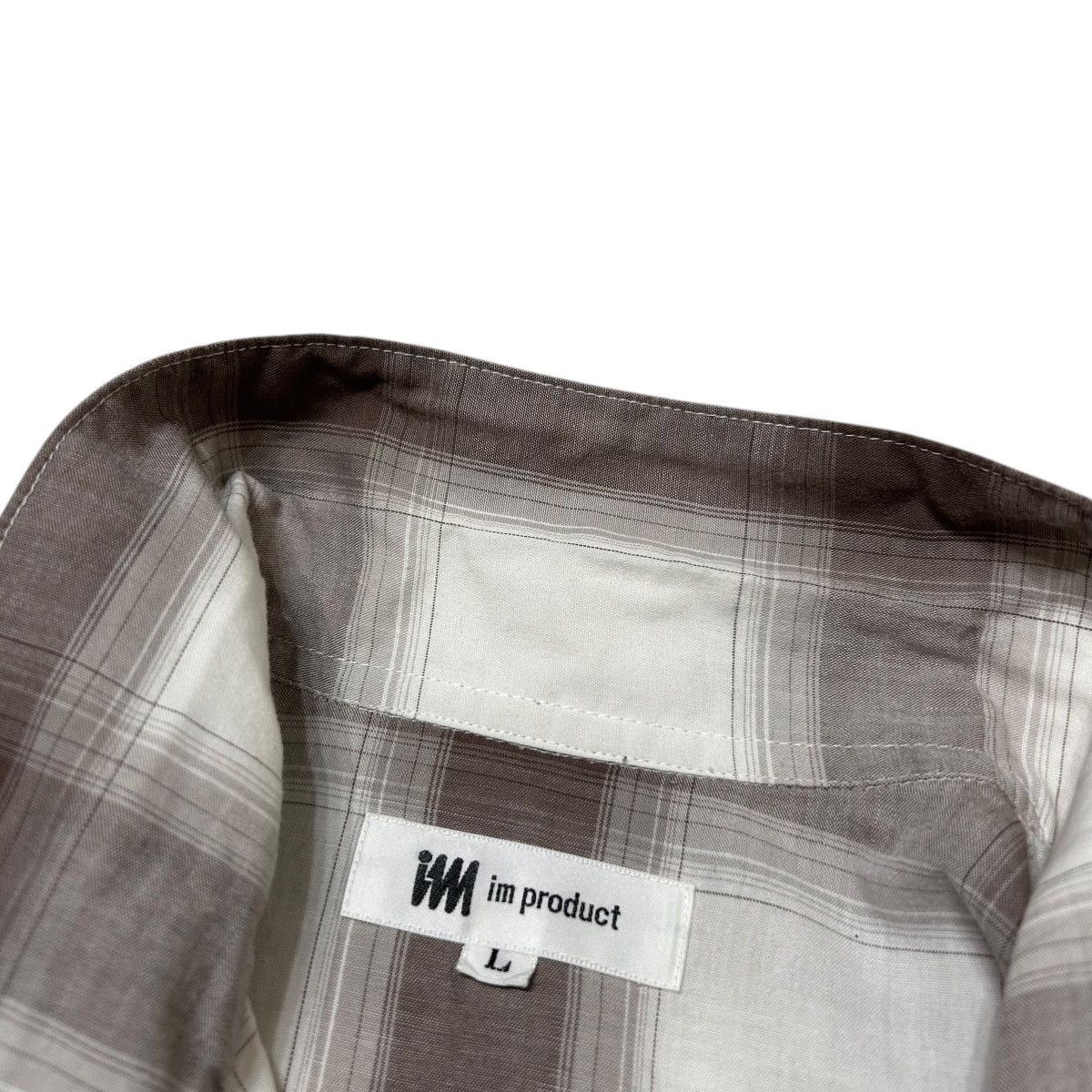 Issey Miyake 717 80s ISSEY MIYAKE IM PRODUCT vintage shirt men check rare Size US L / EU 52-54 / 3 - 9 Thumbnail