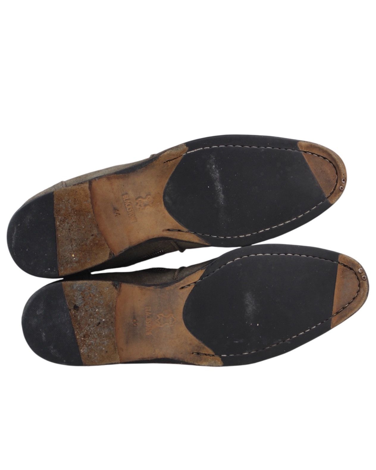 If Six Was Nine 2000S BLACKSTONE CARIBOU SUEDE CAP-TOE ZIP BOOTS Size US 11 / EU 44 - 4 Thumbnail