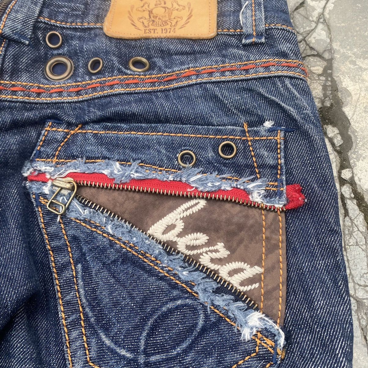 Japanese Brand 🔥RIOBERA🔥 CLAW MARK FLARE Size 28" / US 6 / IT 42 - 8 Thumbnail