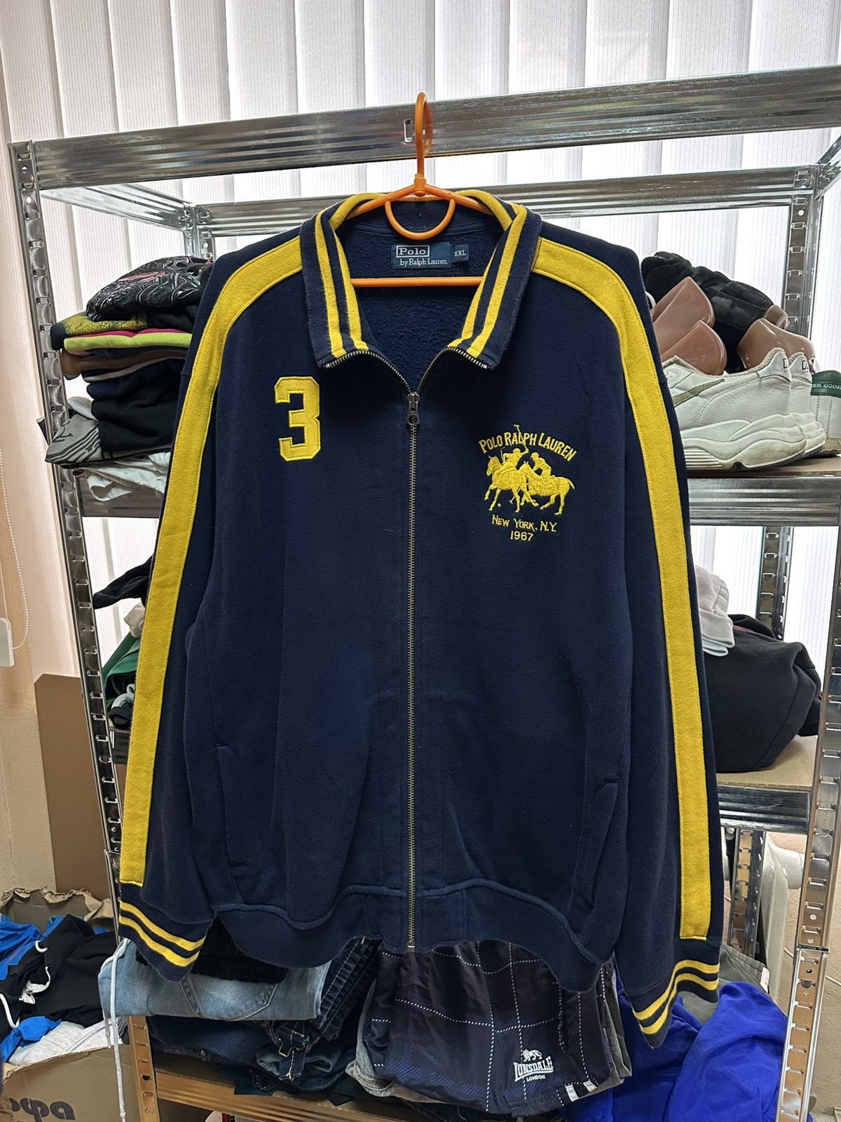 Polo Ralph Lauren polo ralph lauren zip up hoodie 90s Size US XXL / EU 58 / 5 - 1 Thumbnail