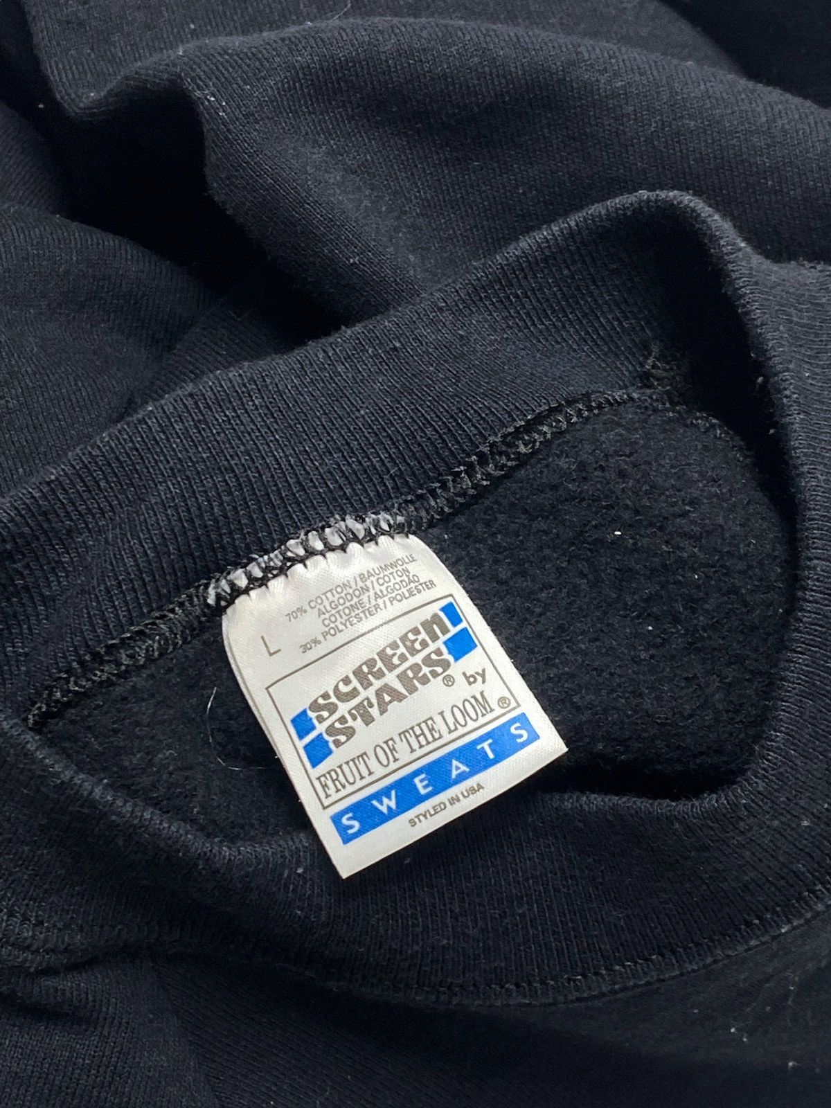 Vintage 1996 Vintage WASHINGTON DC Black Sweatshirt Size US L / EU 52-54 / 3 - 3 Thumbnail