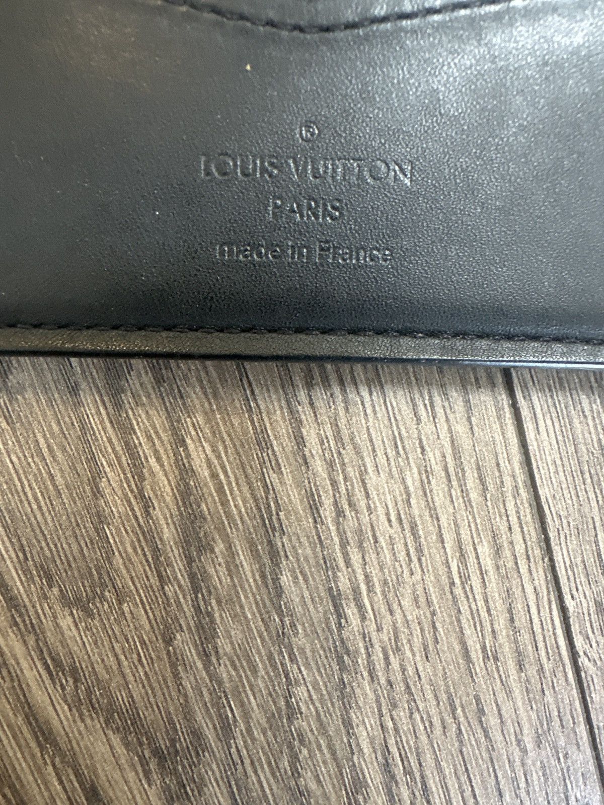 Louis Vuitton Louis Vuitton Slender Wallet Damier Infini Black Size ONE SIZE - 8 Thumbnail