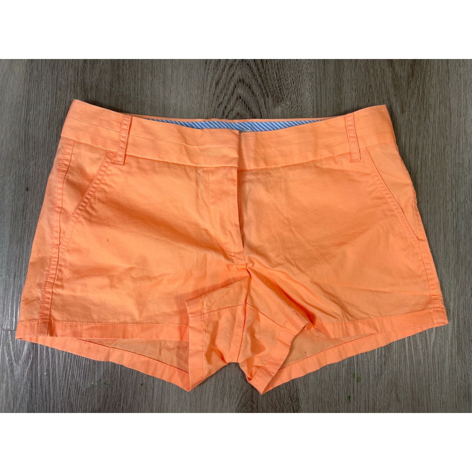 J.Crew J.Crew Chino Broken-In Shorts Peach Orange Women's Size 4 Size 27" / US 4 / IT 40 - 1 Thumbnail