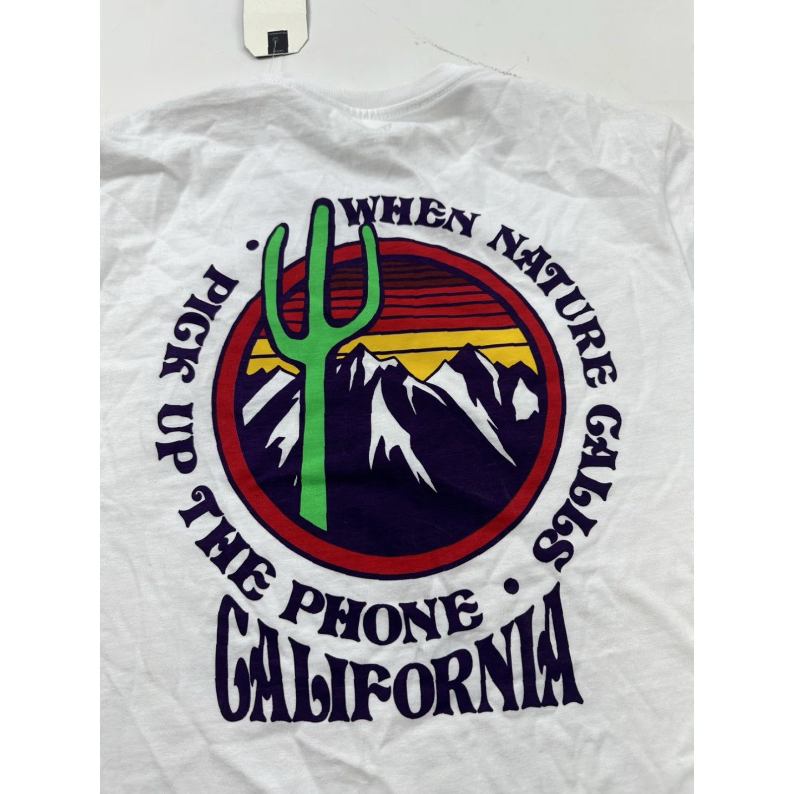 Levi's VINTAGE Levi’s Shirt Men S White California T-Shirt Crew Neck Short Sleeve Logo All Seasons Spring Summer 90s (California) Mens Size US S / EU 44-46 / 1 - 7 Thumbnail