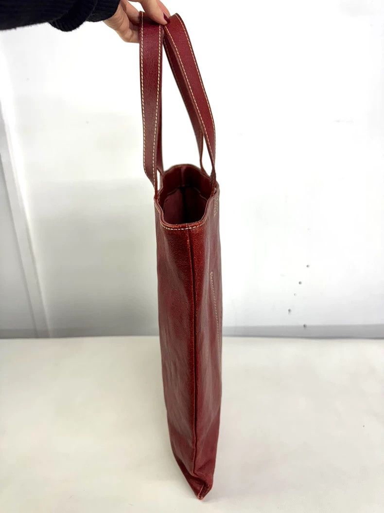 Vivienne Westwood Vivienne Westwood size os Brown leather tote bag with wine Size ONE SIZE - 4 Thumbnail