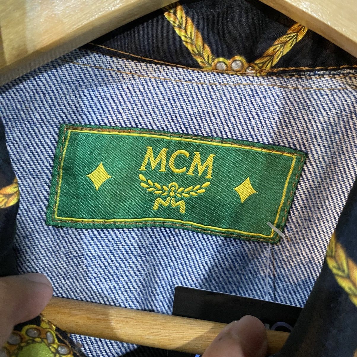 MCM × Vintage Vtg 90’s MCM denim jacket Size US S / EU 44-46 / 1 - 17 Thumbnail